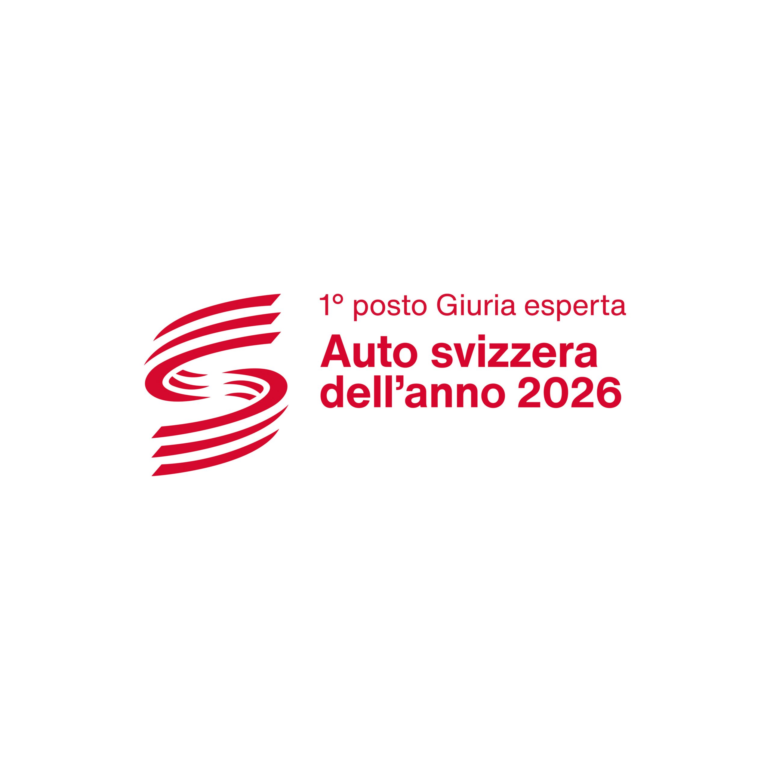 1° posto Giuria esperta Auto svizzera dell'anno 2026