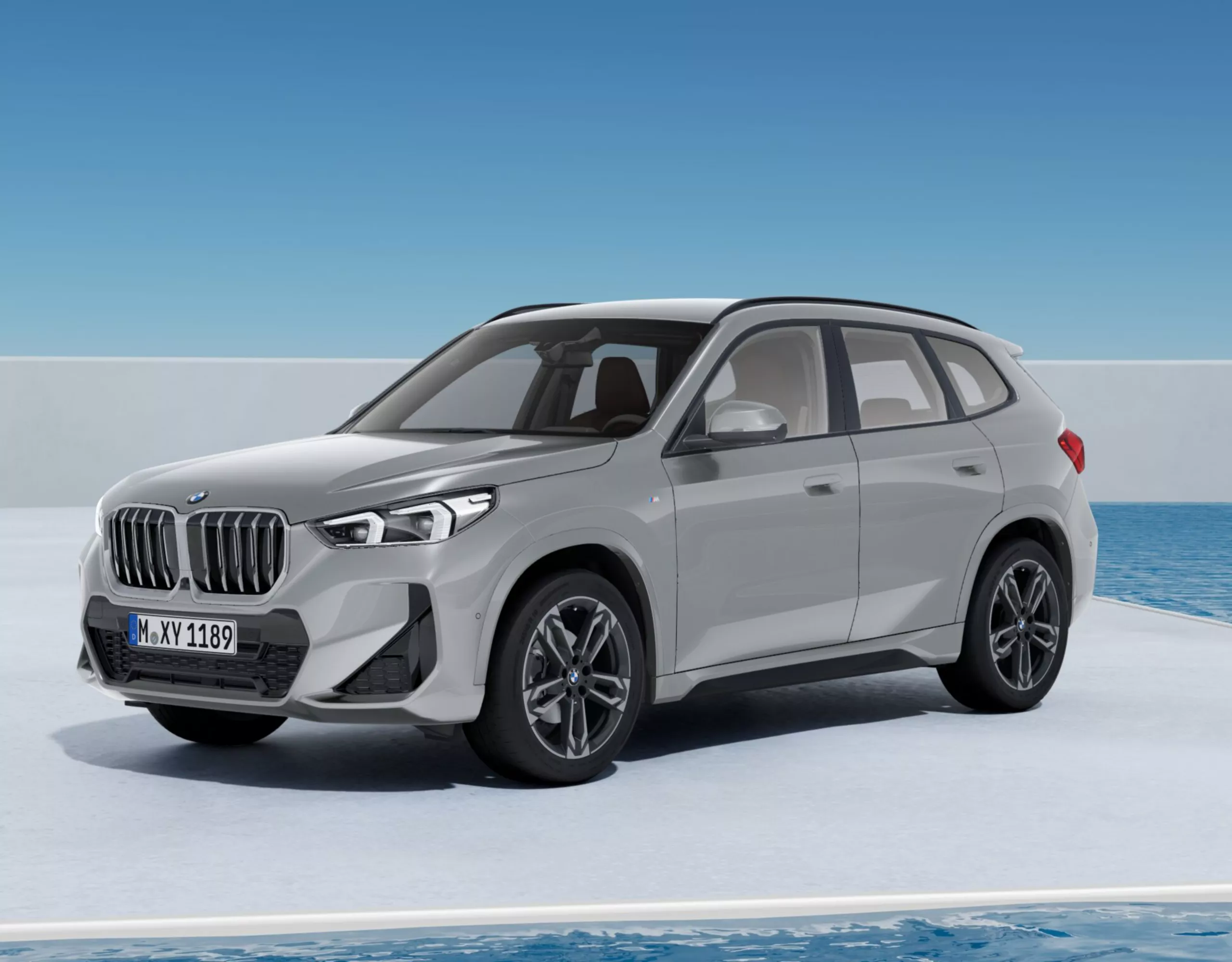 การออกแบบด้านหน้าของ BMW X1 