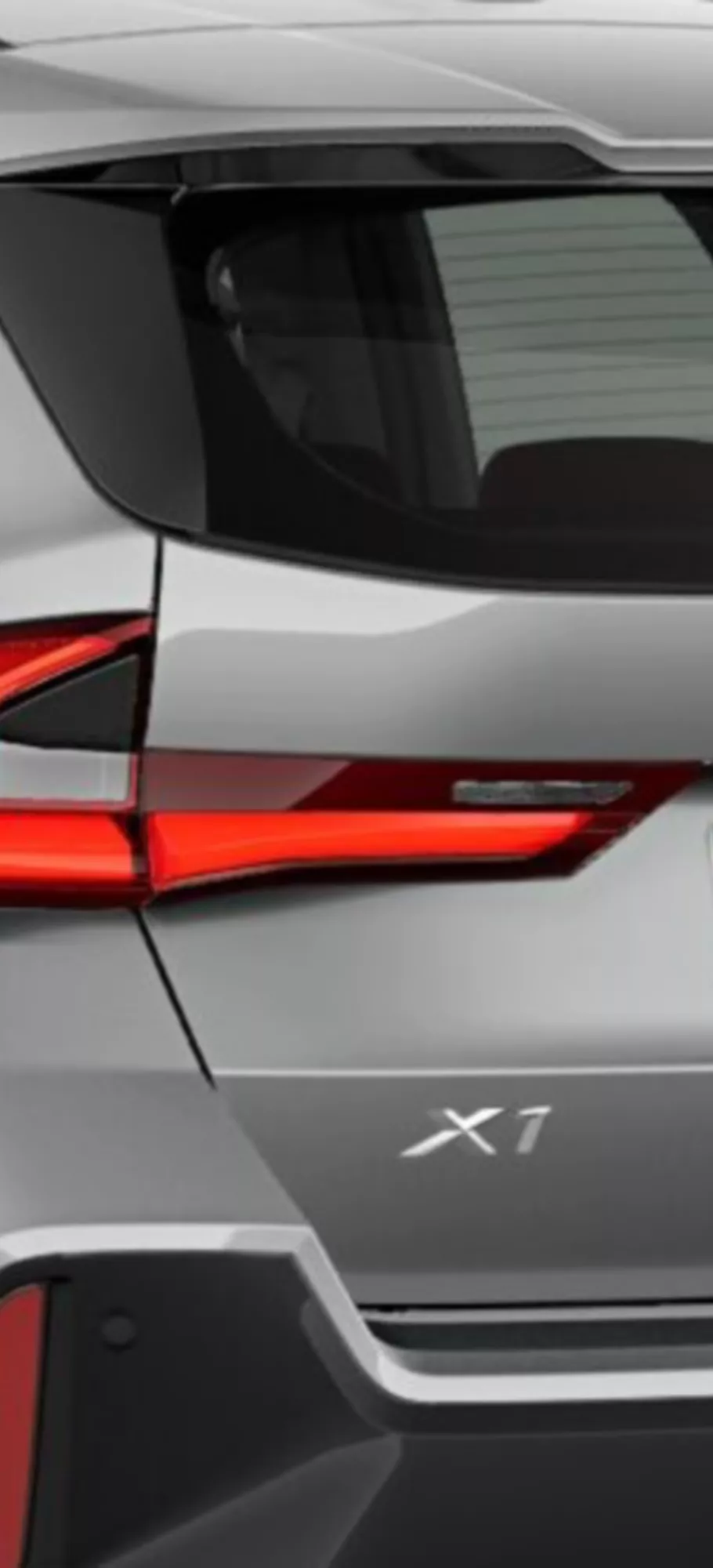 ดีไซน์ด้านหลังของ BMW X1 