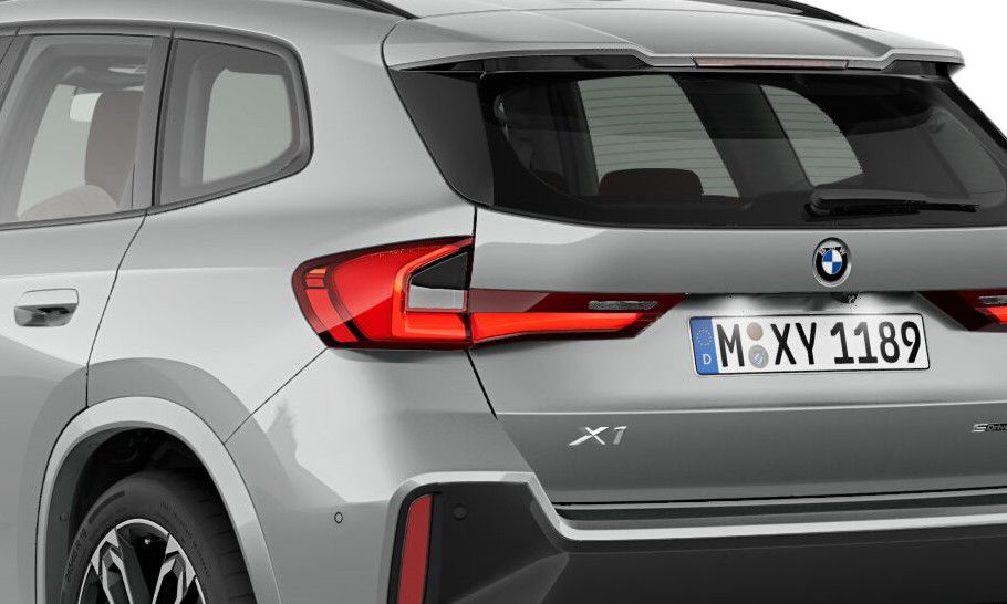 ดีไซน์ด้านหลังของ BMW X1 