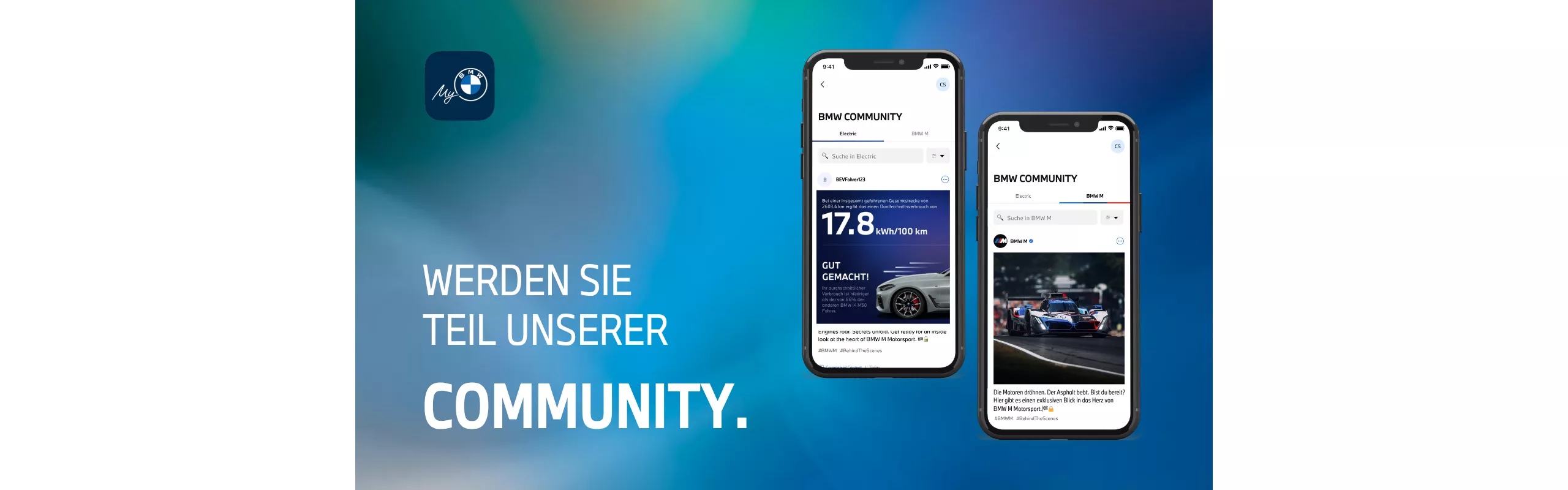  Werden Sie Teil unserer Community
