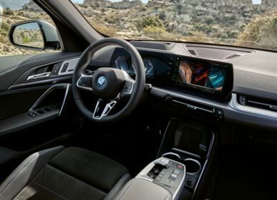 BMW X1 Plug-in Hybrid grey interior 