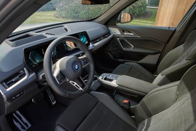 BMW X1 orange interior 