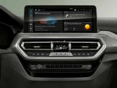BMW X3 Plug-in Hybrid black interior