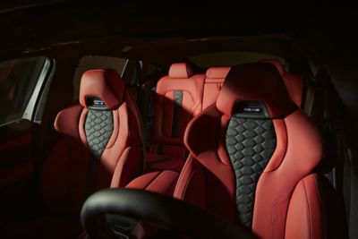 BMW X6 M grey interior