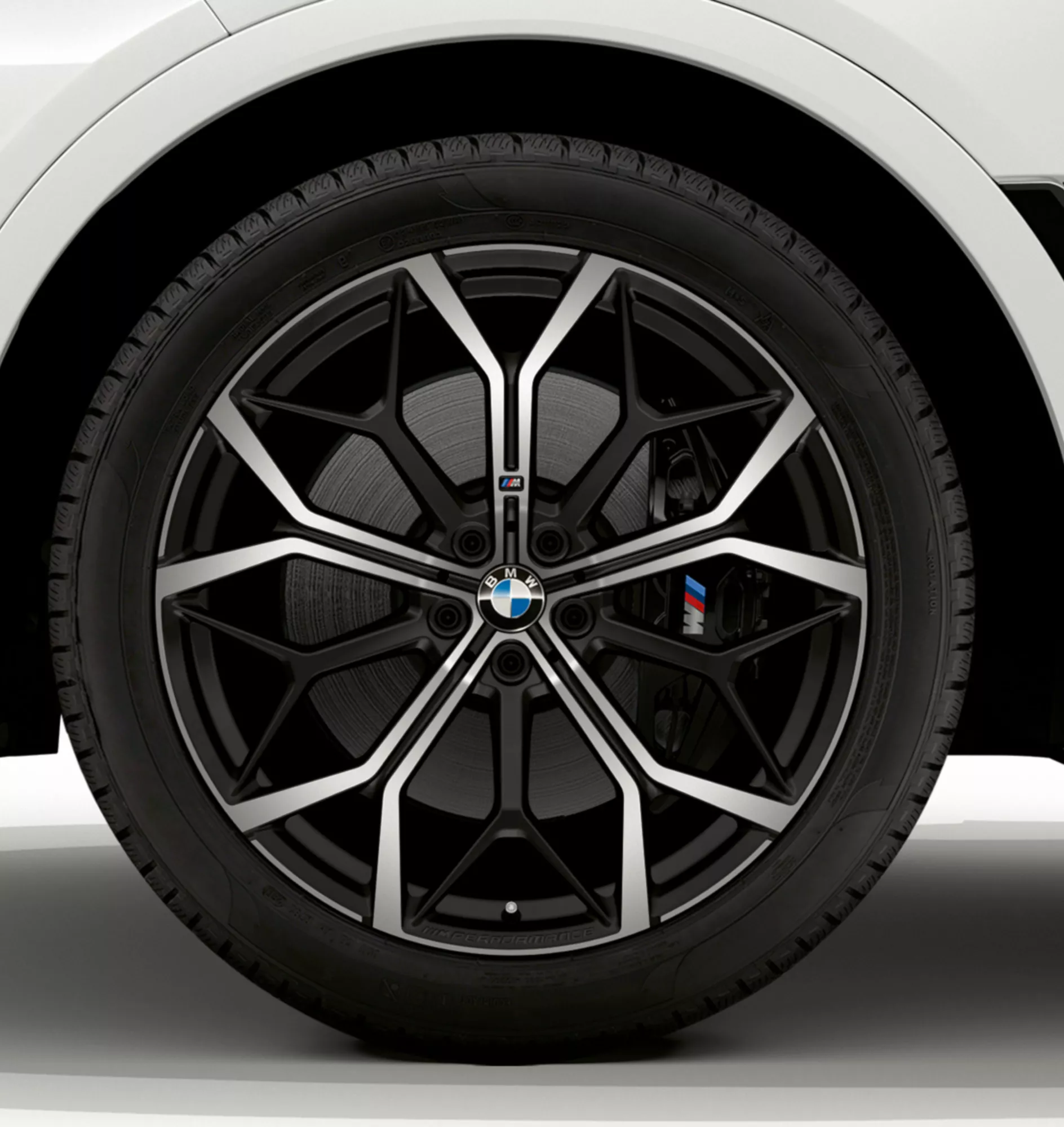 BMW X7 - Jante en alliage de 21" à rayons en Y 752, Jet Black