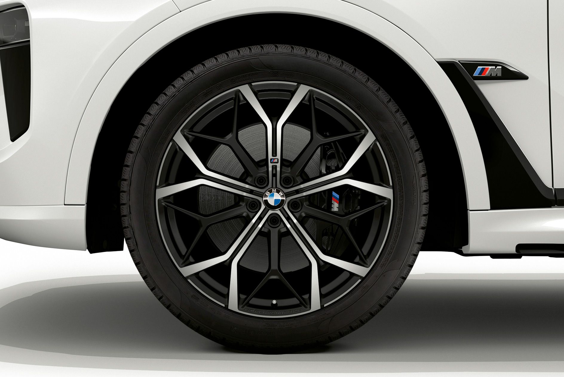 BMW X7 - Jante en alliage de 21" à rayons en Y 752, Jet Black