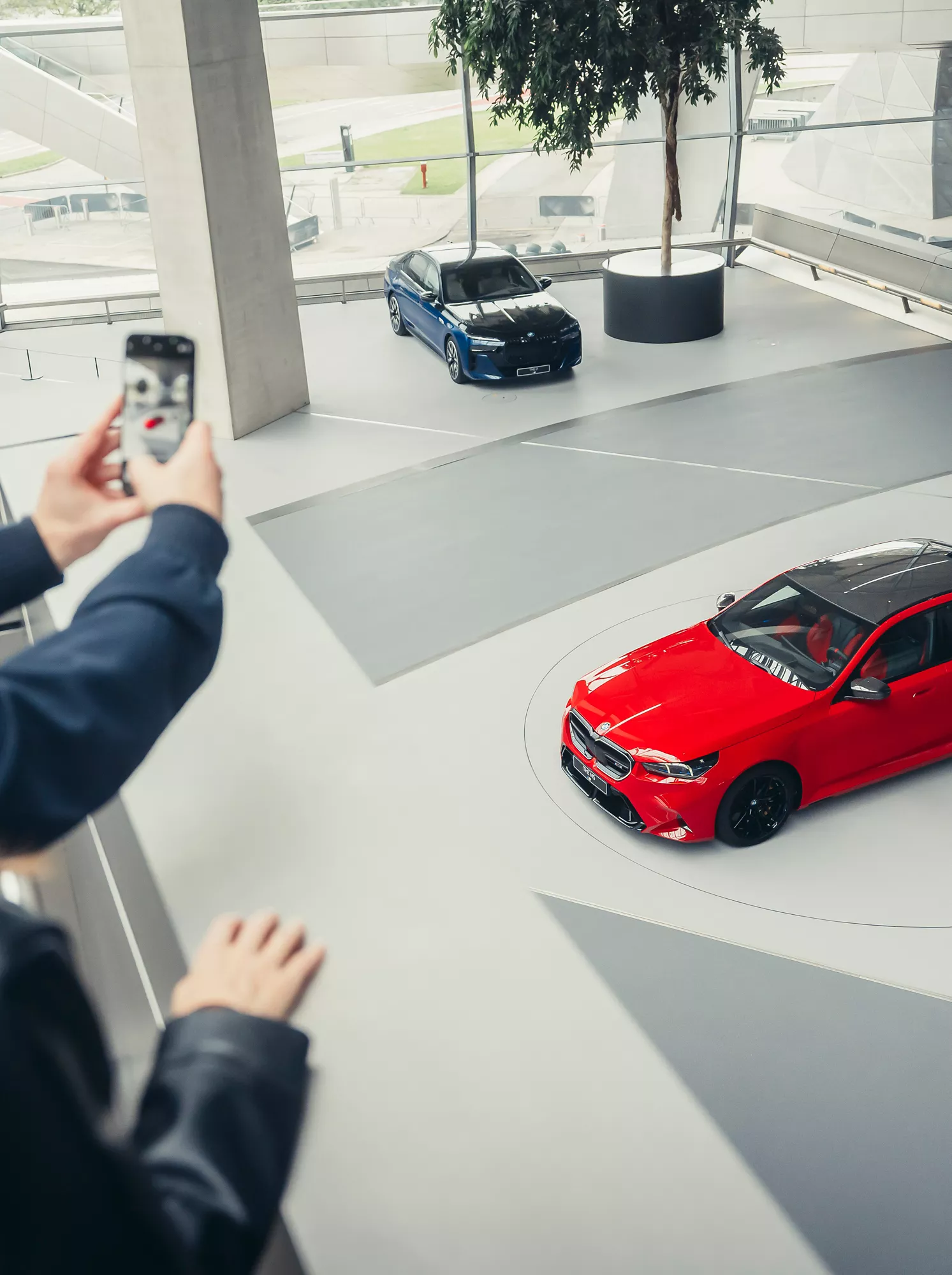 Fahrzeugabholung auf der Premiere