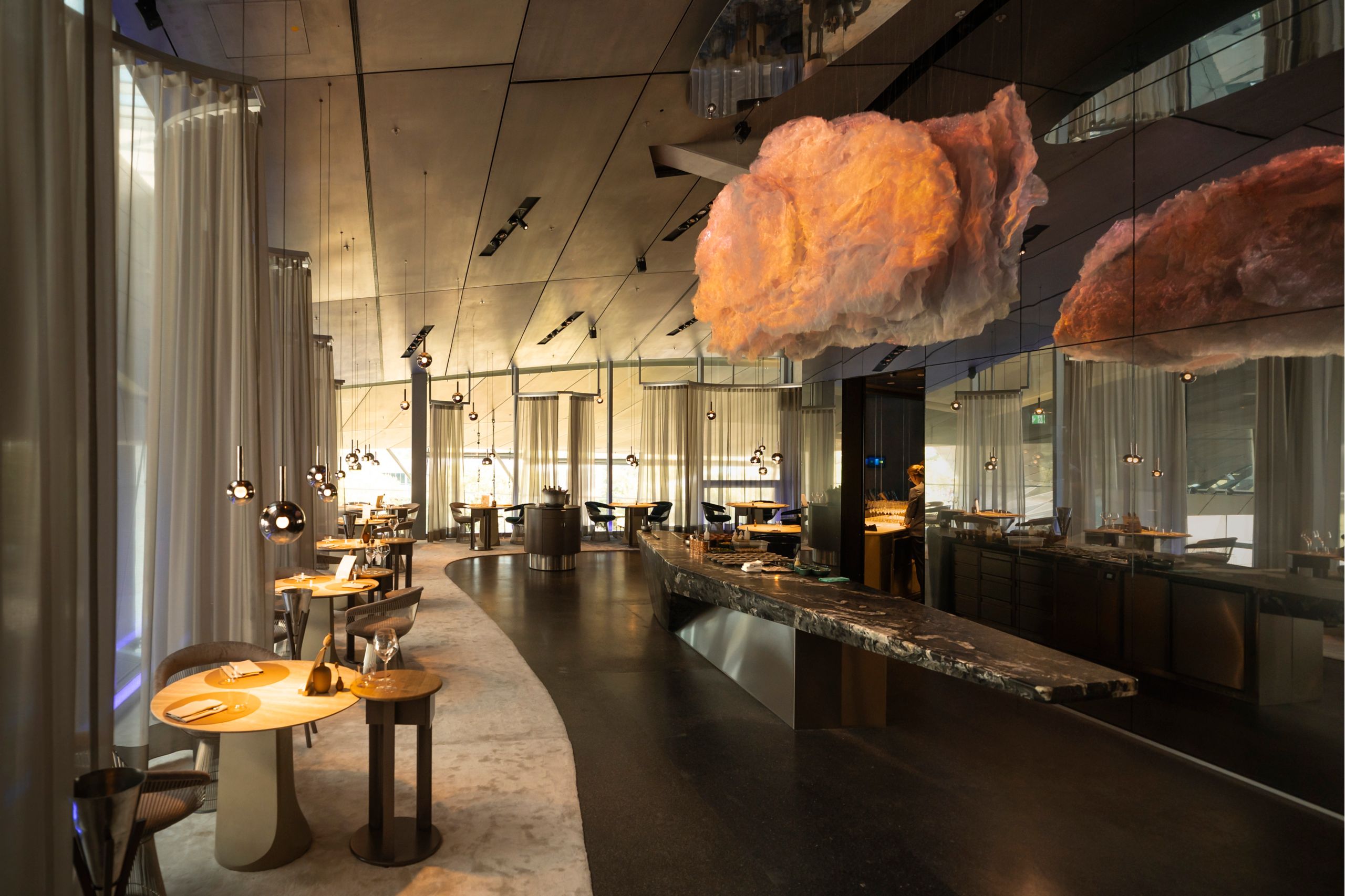 The fine dining restaurant “THE CLOUD by Käfer”
