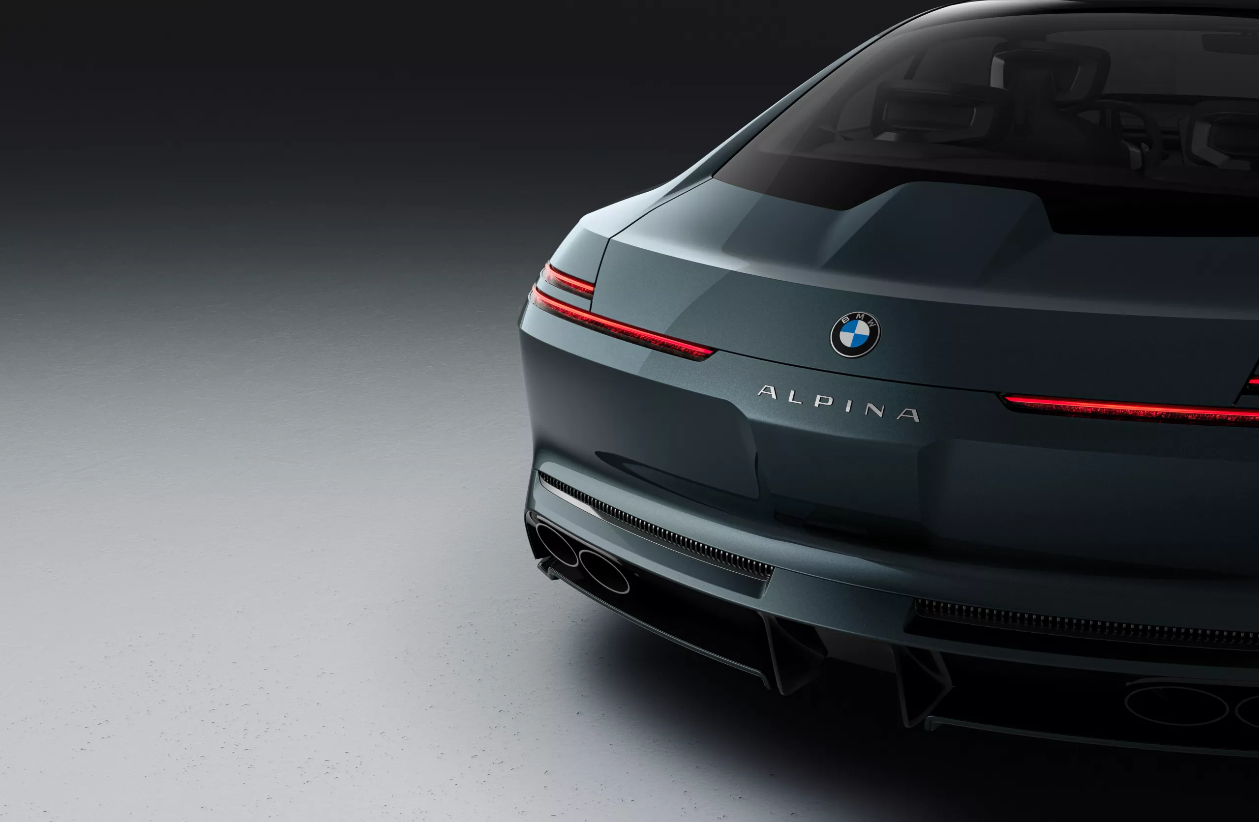 BMW ALPINAオーバル・デザイン4本出しエキゾースト