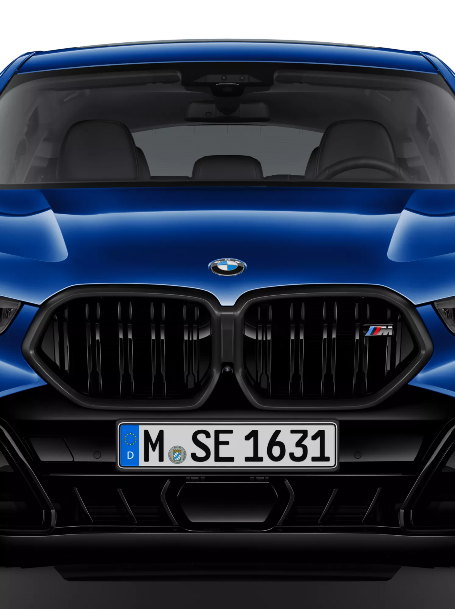 Exterior mirror cap in transparent lacquered carbon