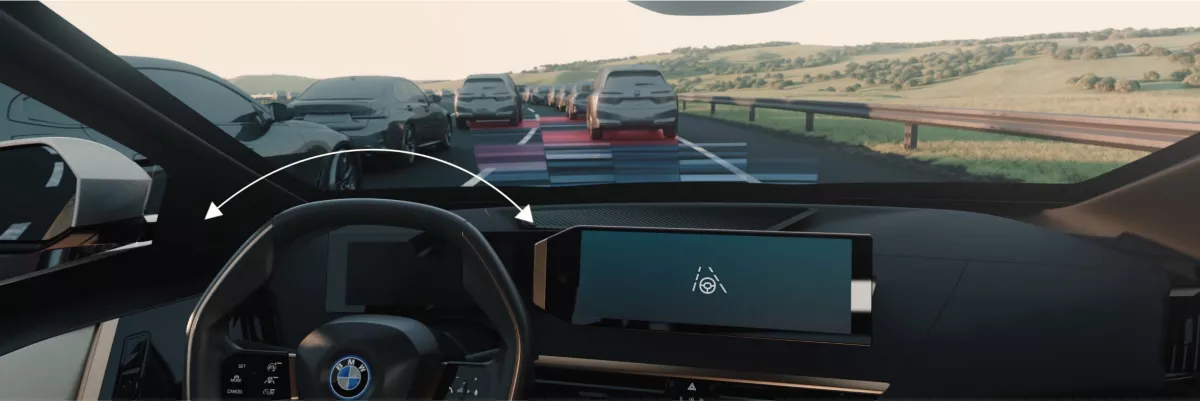 Иллюстрация работы Driving Assistant Professional