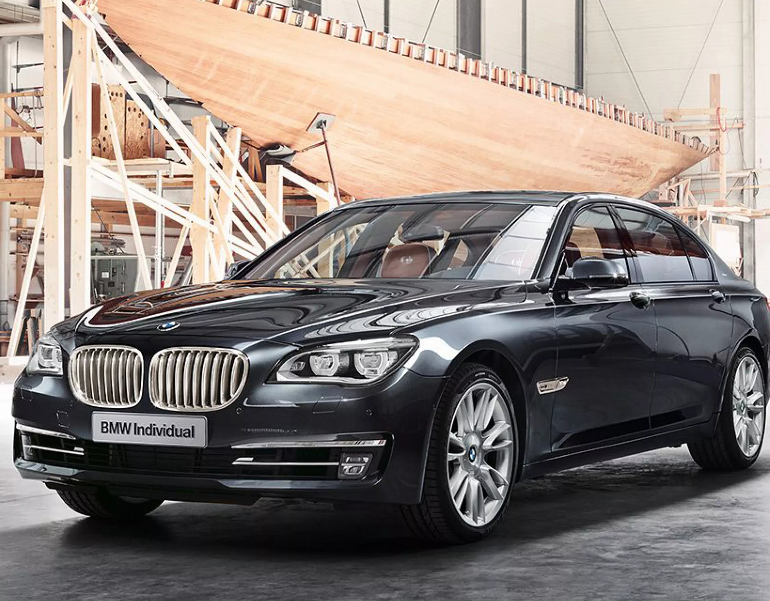 BMW Individual 760Li Sterling inspired by ROBBE & BERKING in Werfthalle