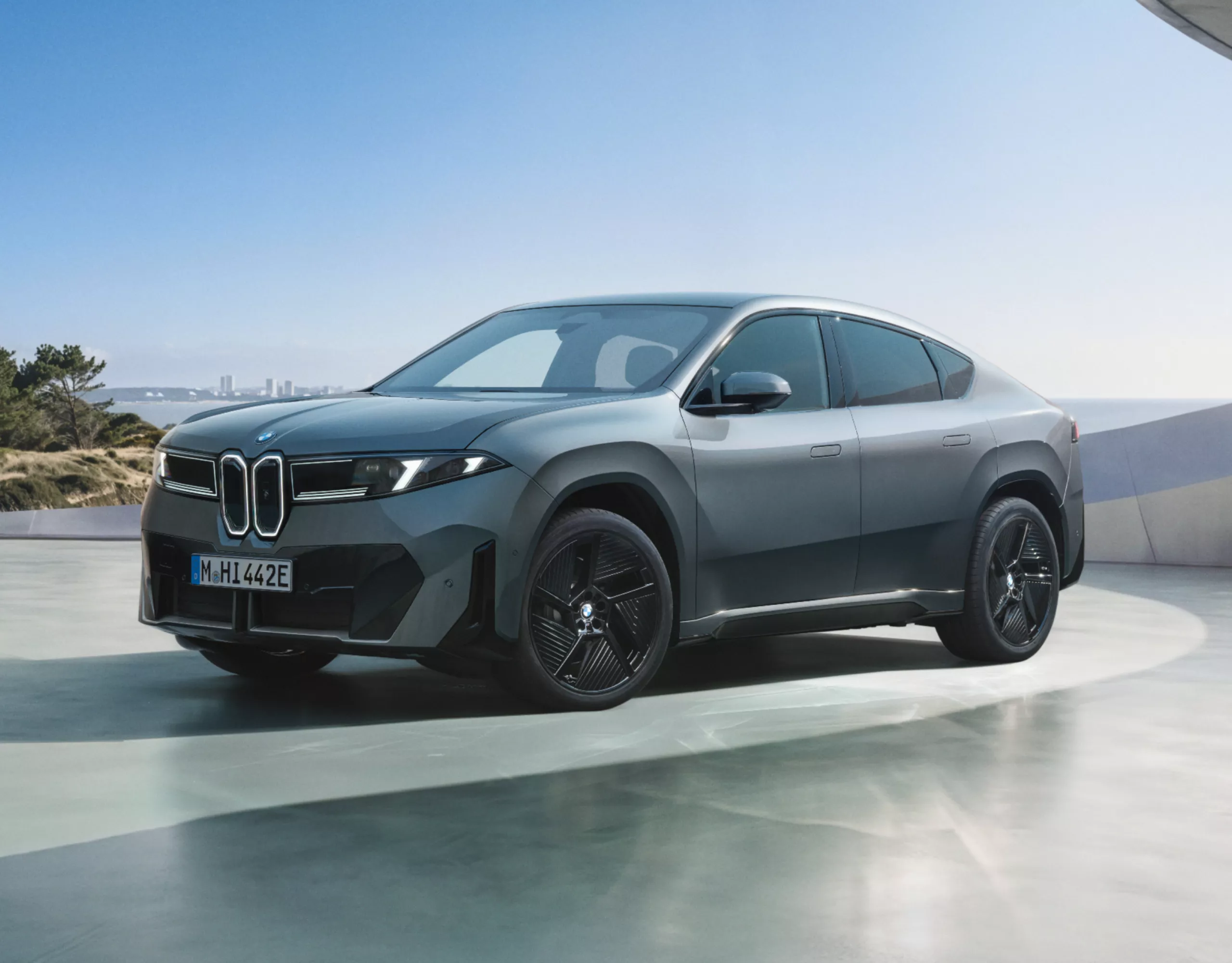 BMW iX4 50 xDrive shown as a static image representing BMW Services and ownership support.