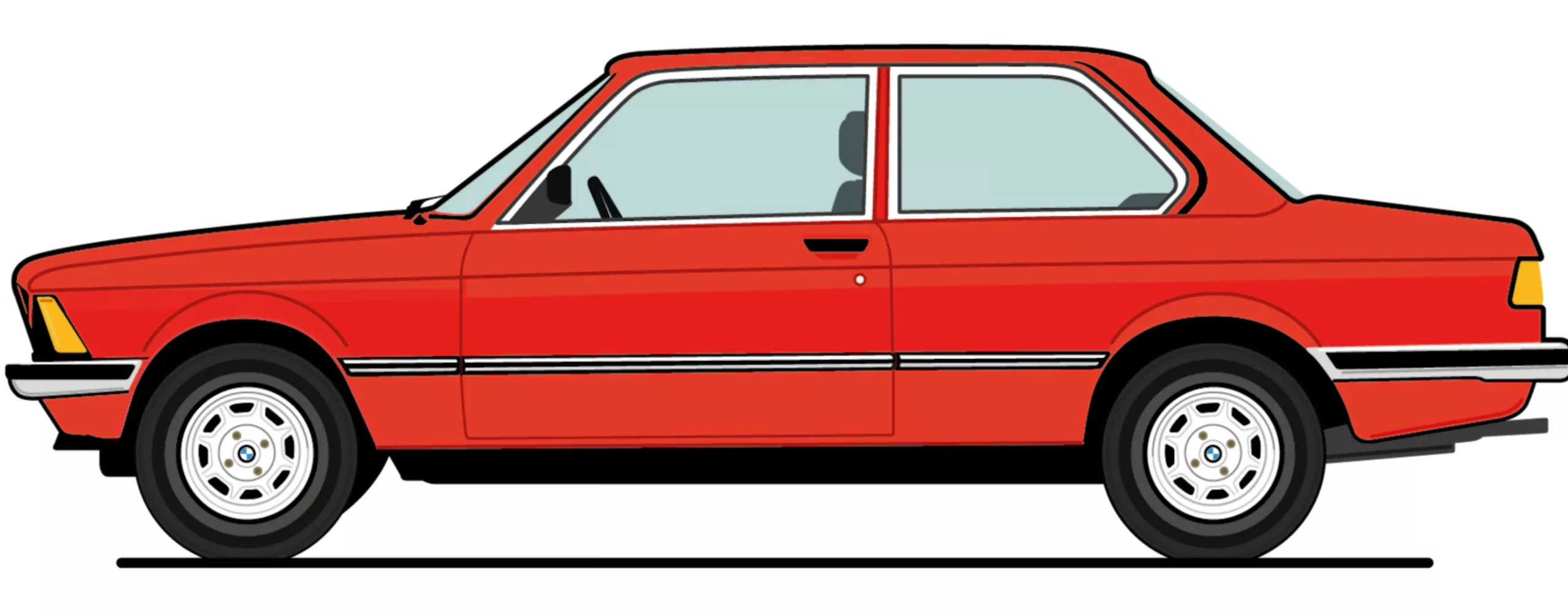 Ilustração BMW Série 3 - 1ª Geração