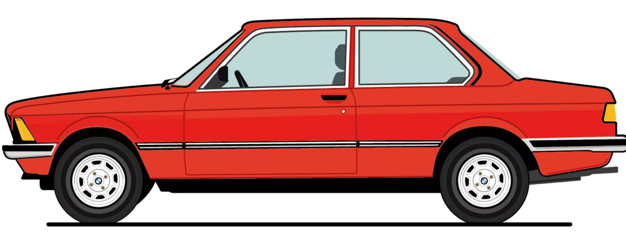 Ilustração BMW Série 3 - 1ª Geração
