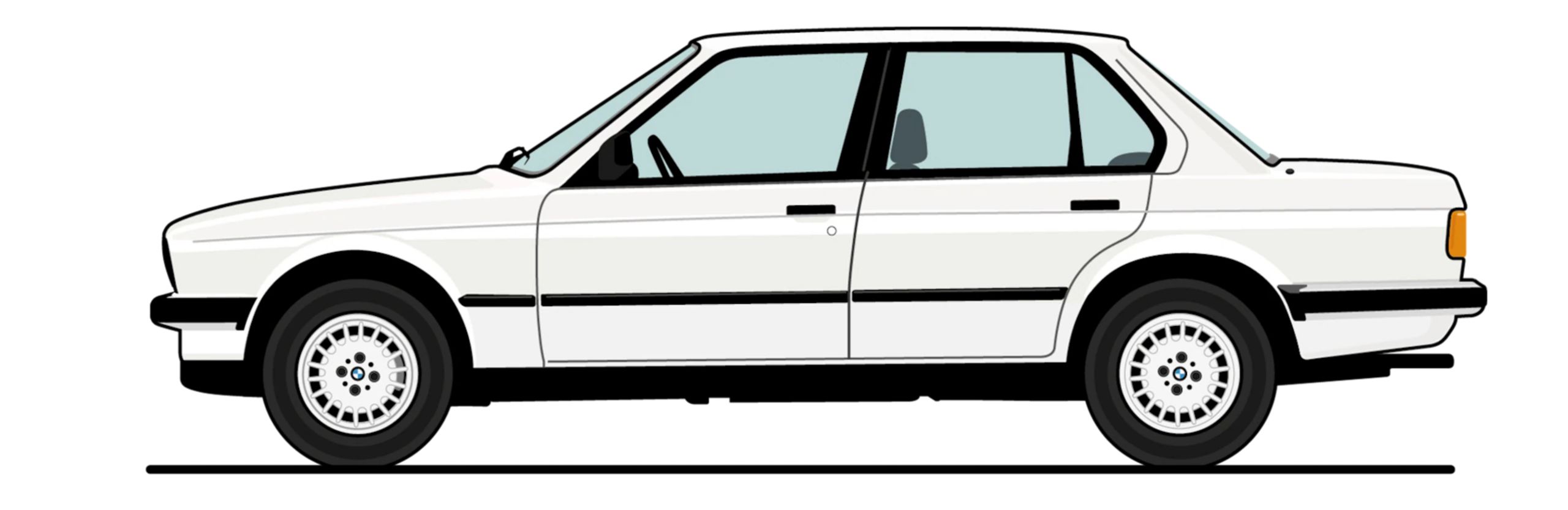 Ilustração BMW Série 3: 2.ª Geração