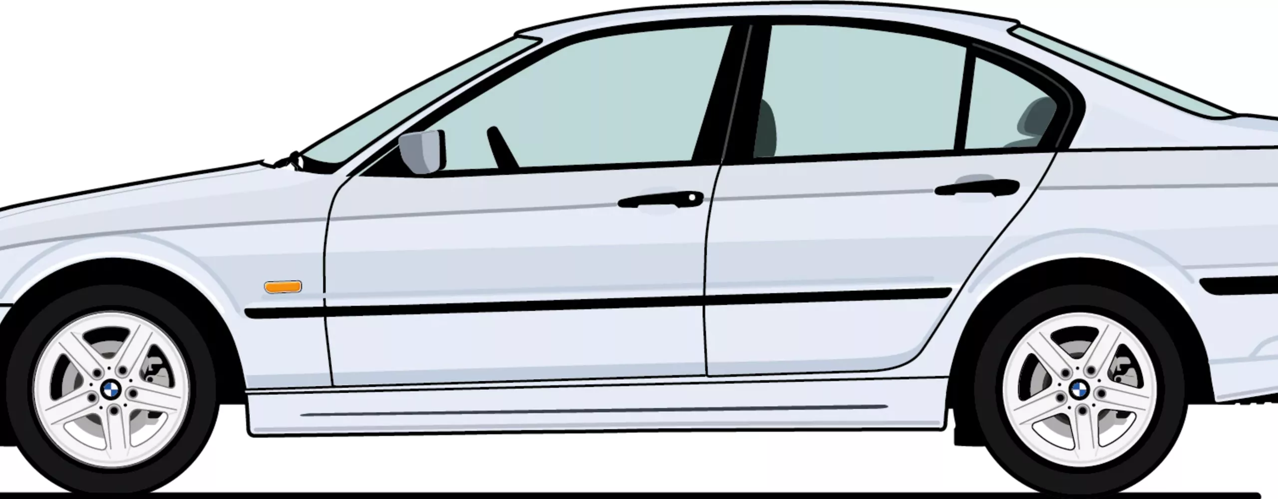 Ilustração BMW Série 3: 4.ª Geração