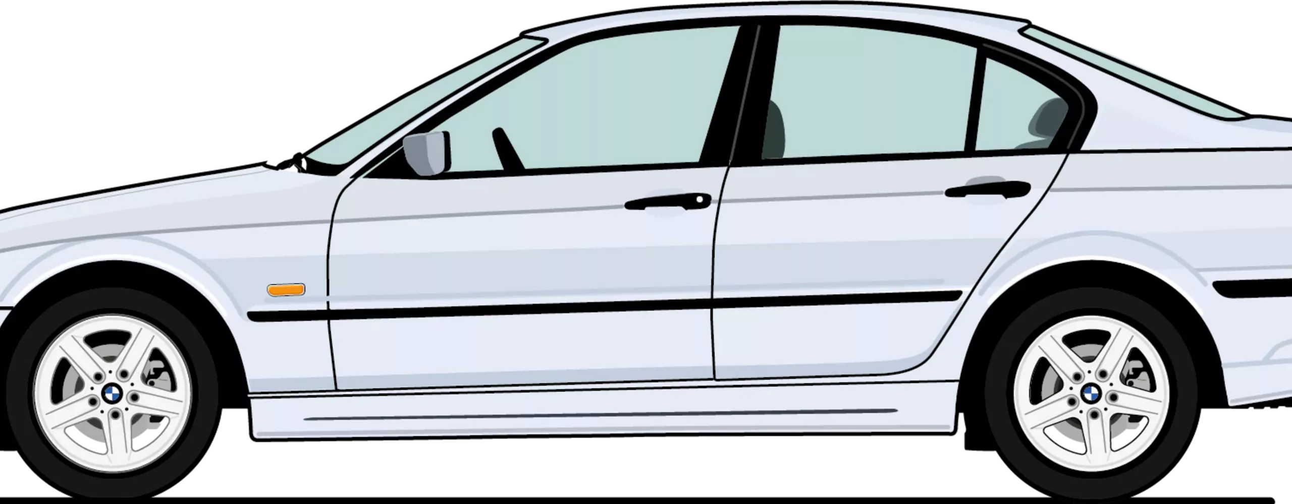 Ilustração BMW Série 3: 4.ª Geração