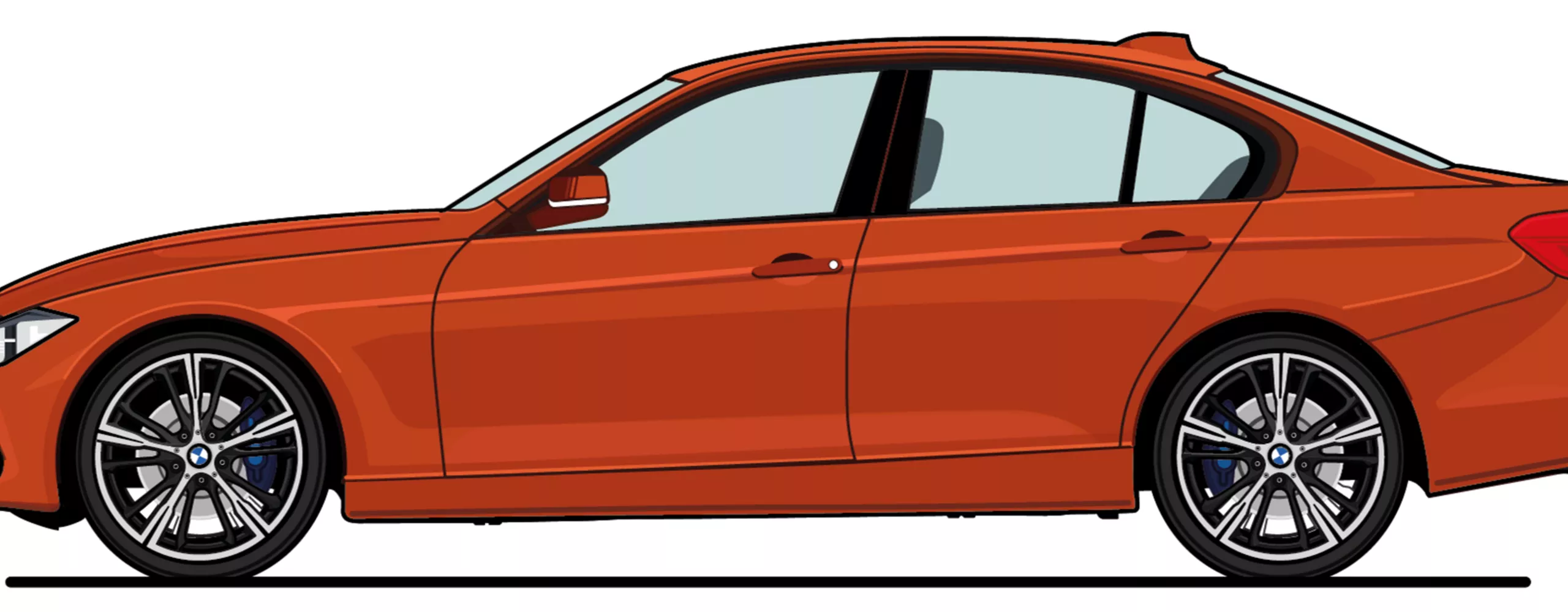 Ilustração BMW Série 3: 6.ª Geração
