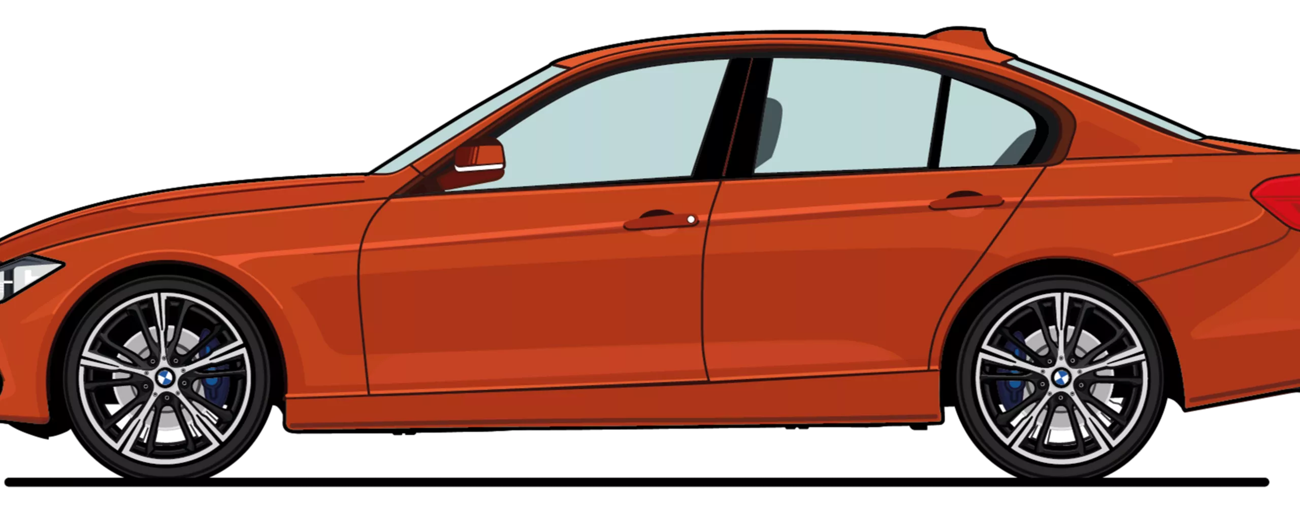 Ilustração BMW Série 3: 6.ª Geração