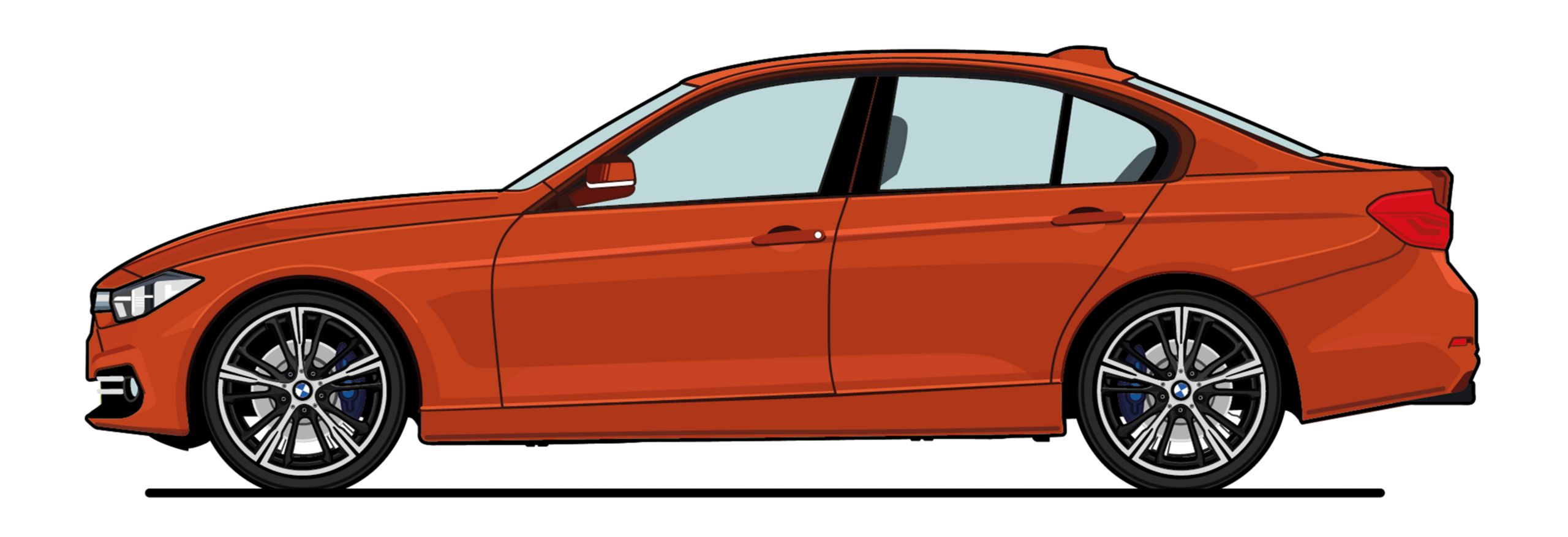 Ilustração BMW Série 3: 6.ª Geração