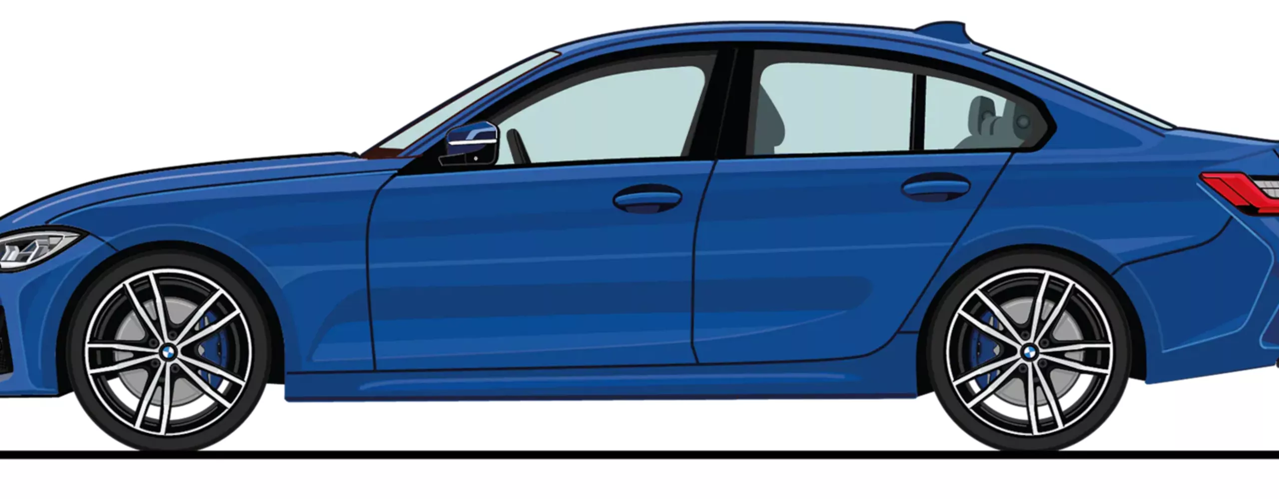 Ilustração BMW Série 3: 7.ª Geração