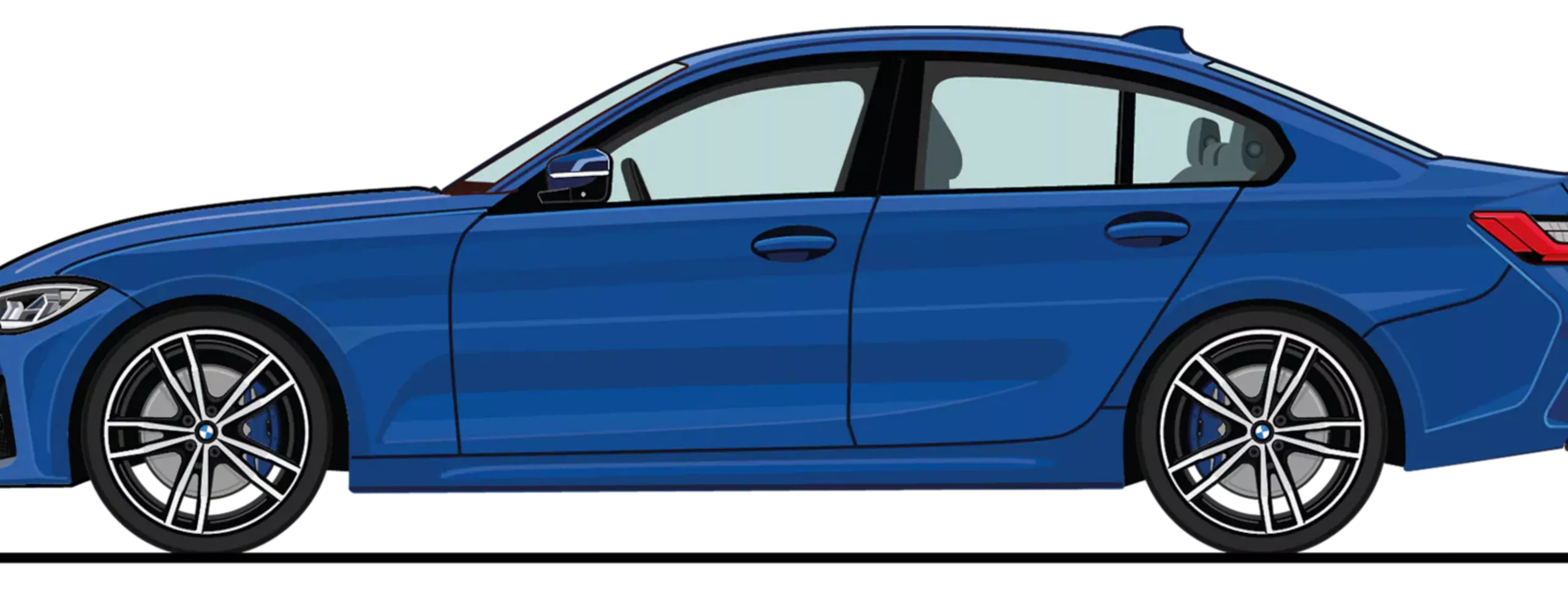 Ilustração BMW Série 3: 7.ª Geração