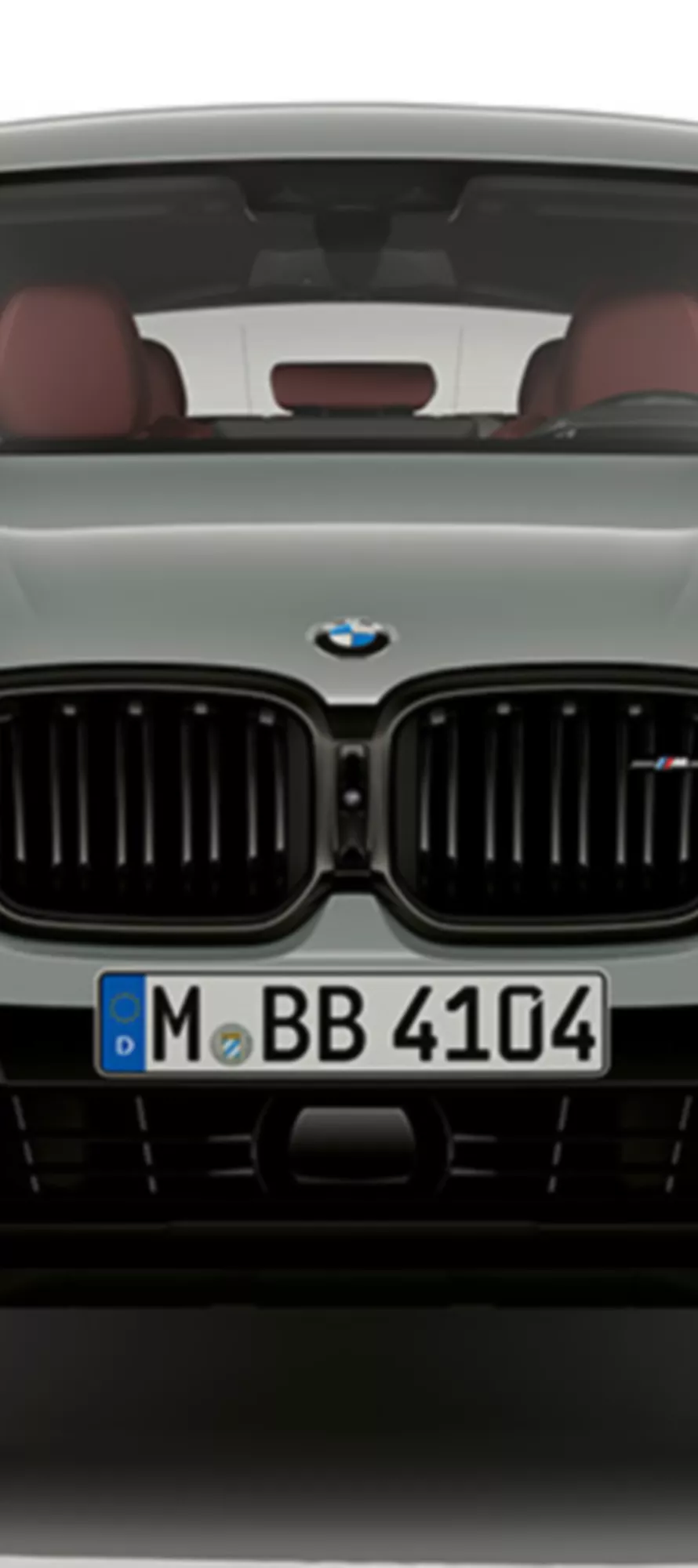 BMW X4 G02 Brooklyn Grey close-up front design 2021