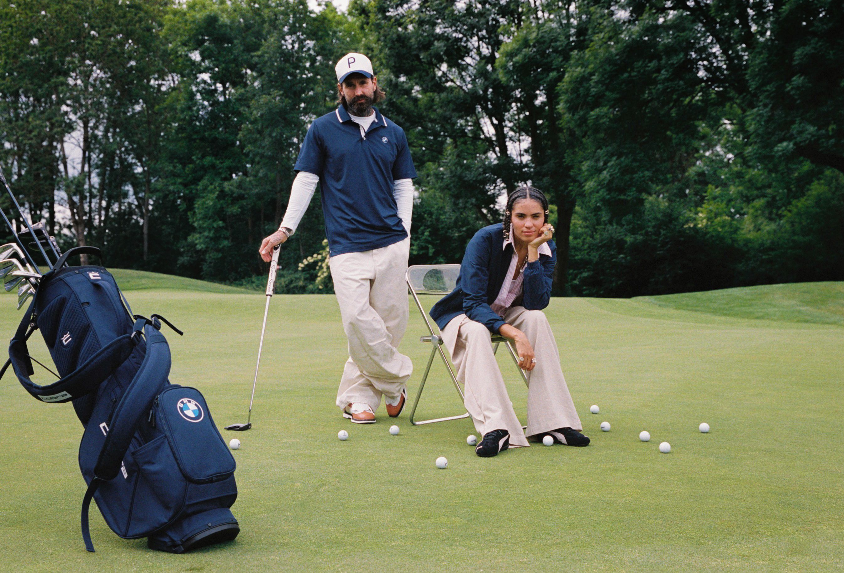 BMW Lifestyle trøje i hvid