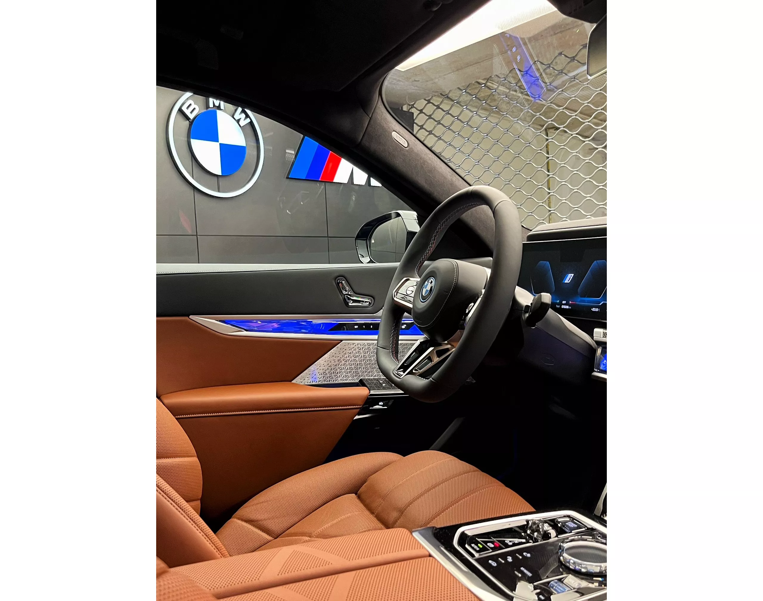 BMW M - interior and logo BMW ///M