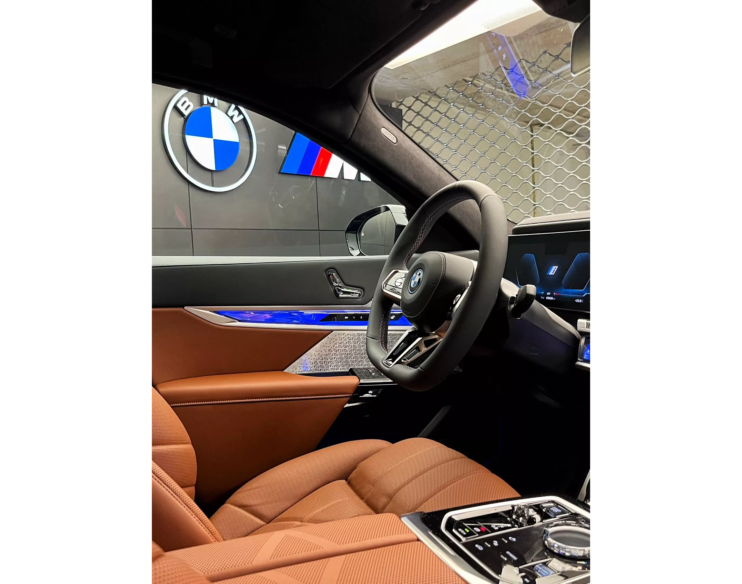 BMW M - interior and logo BMW ///M