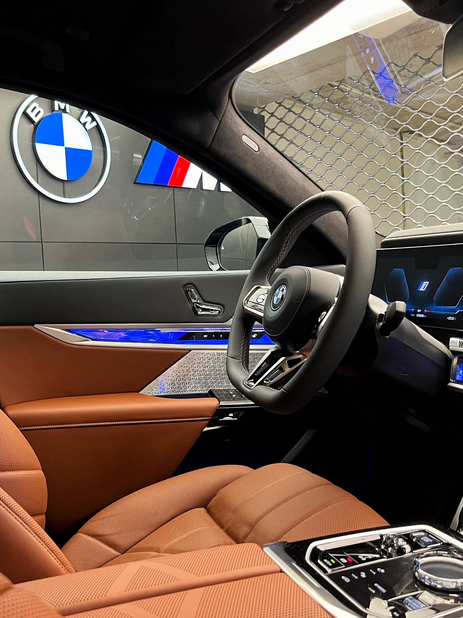 BMW M - interior and logo BMW ///M