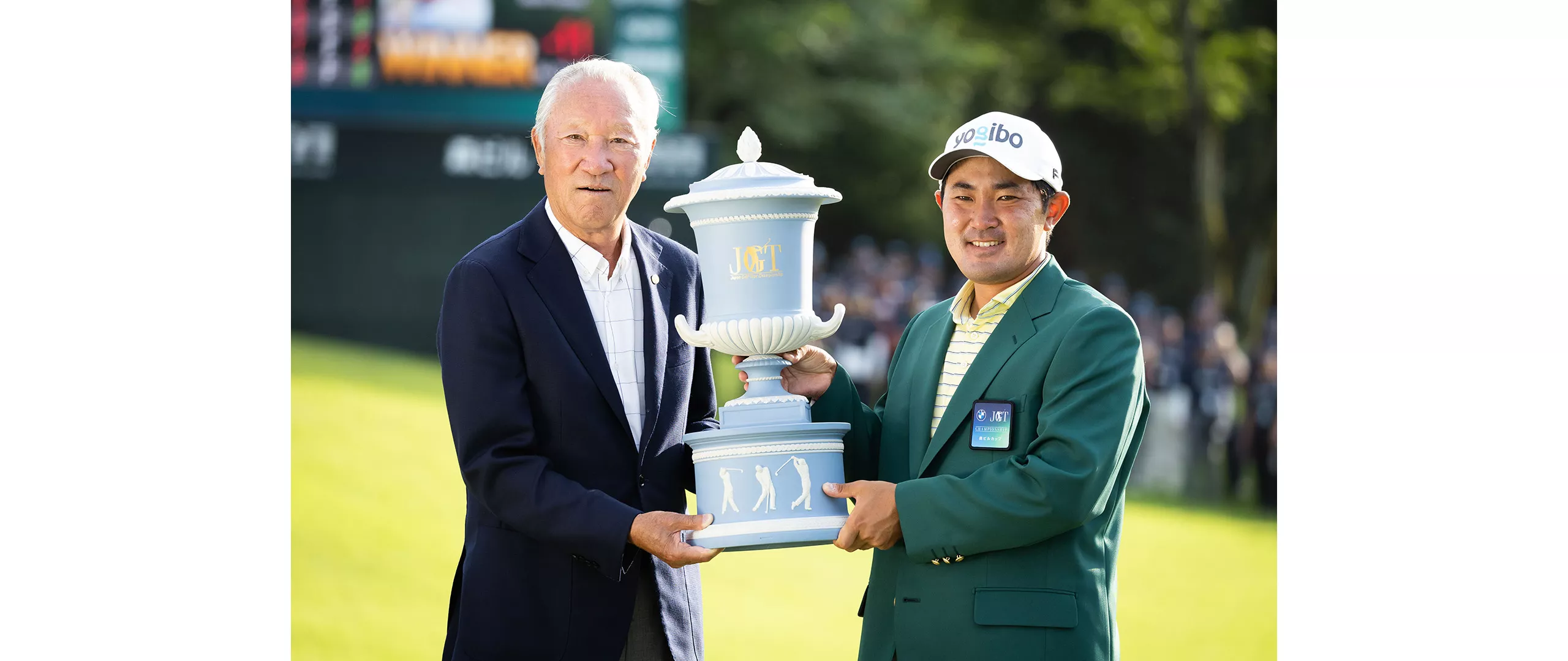 優勝した金谷拓実プロ