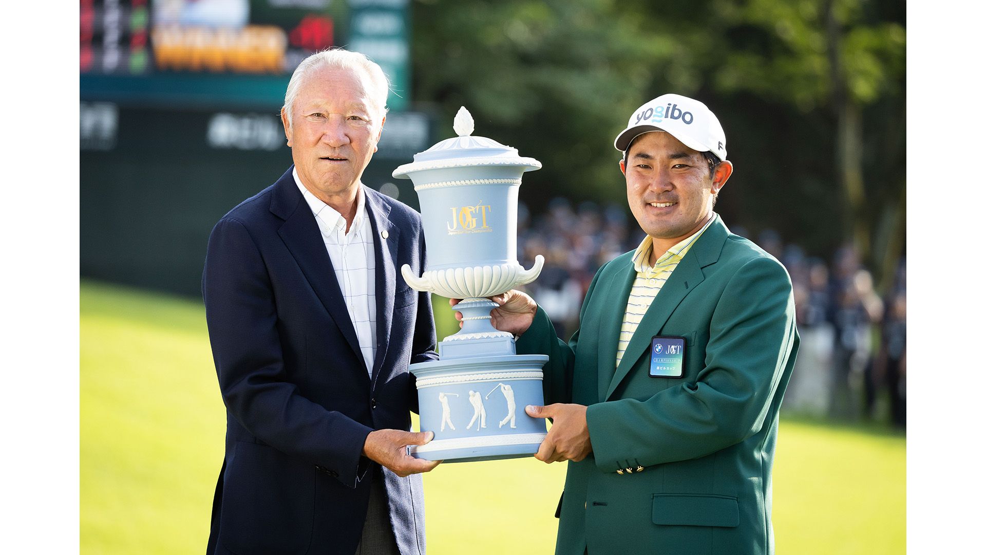 優勝した金谷拓実プロ