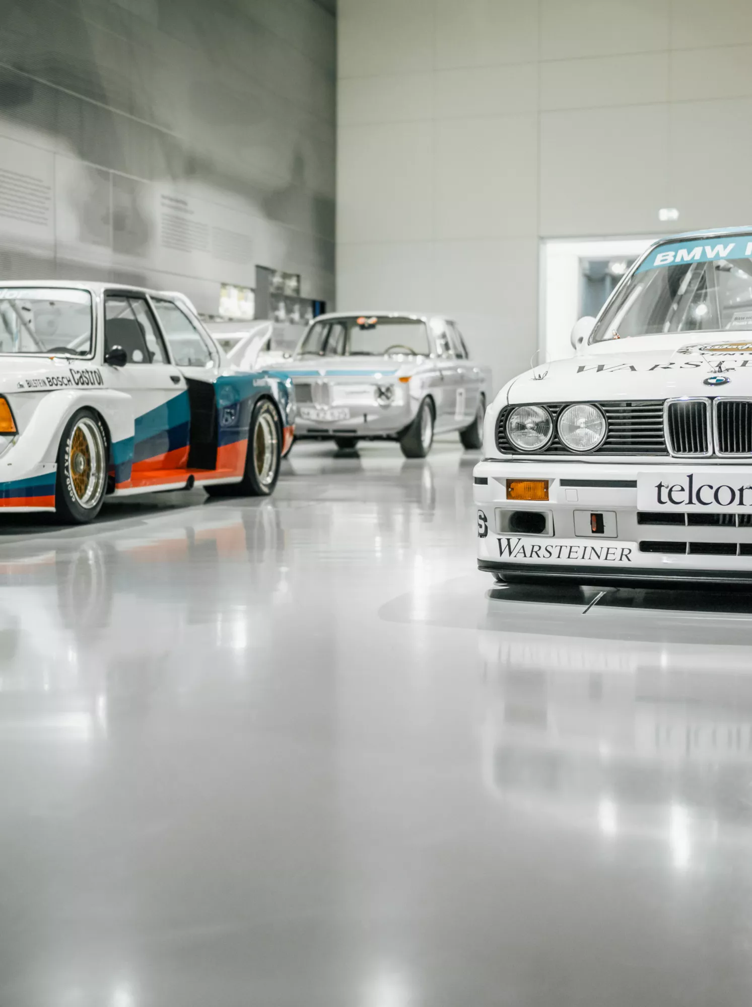BMW Museum Ausstellung Tourenwagen