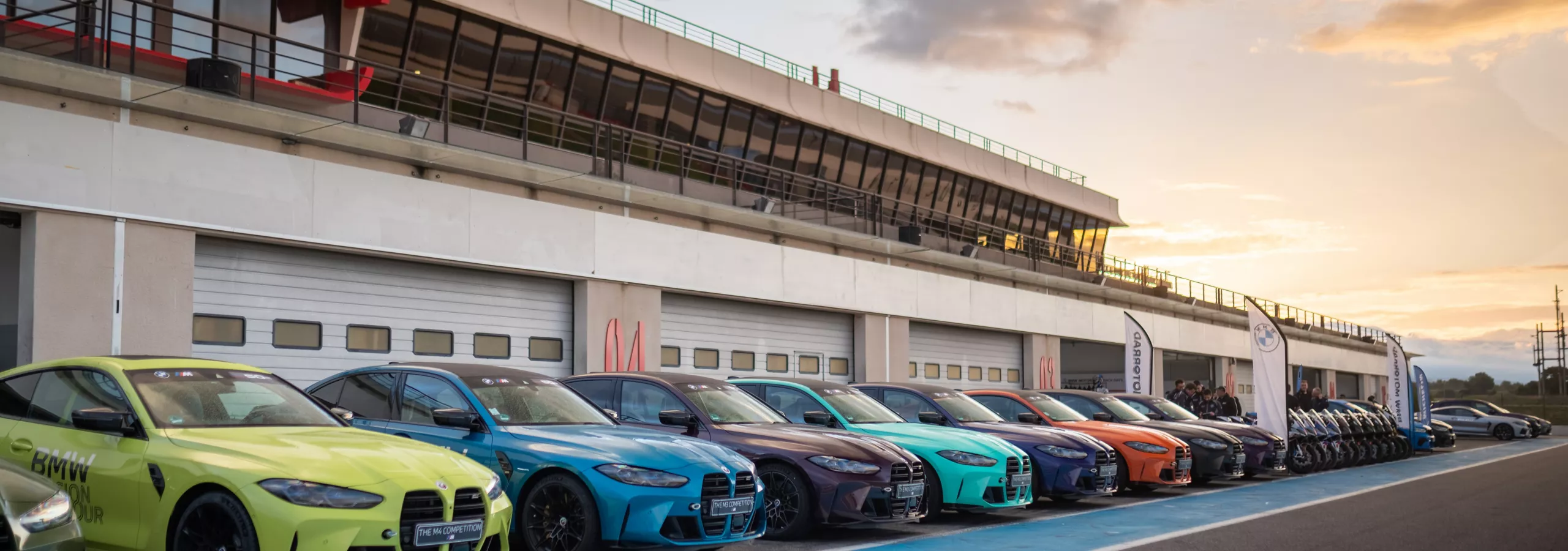 BMW M3 et M4 lors du BMW Passion Tour 2022