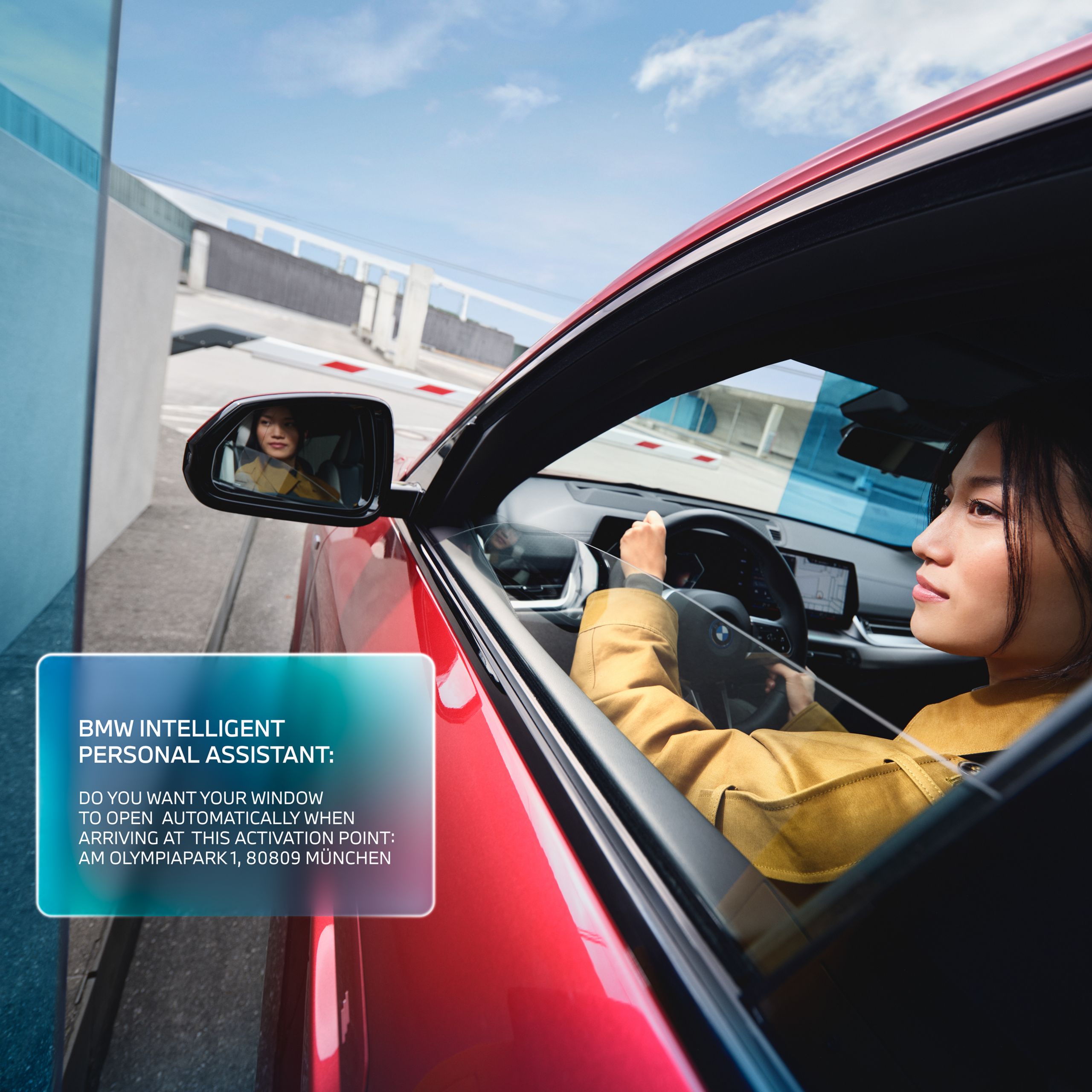 BMW Intelligent Personal Assistant Proactive Park