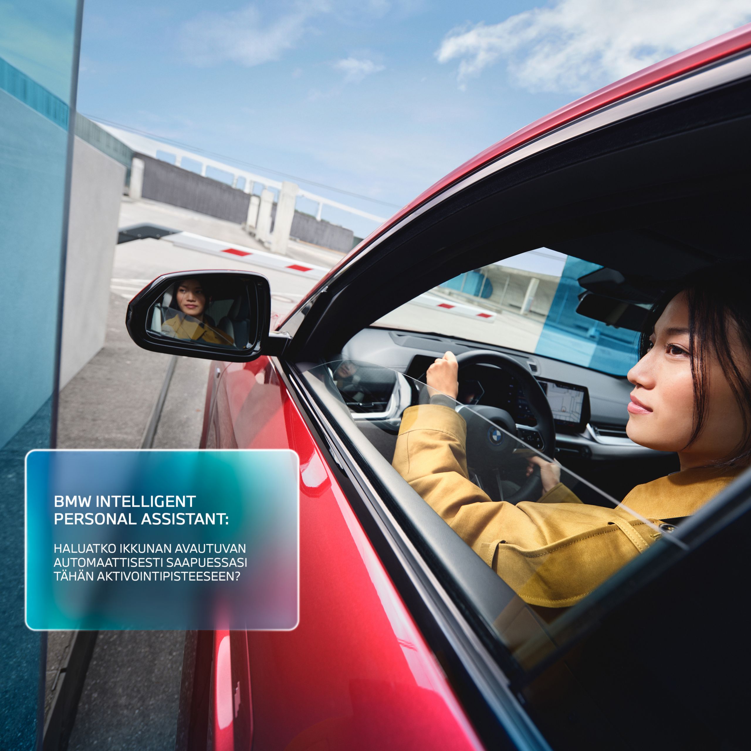 BMW Intelligent Personal Assistant - ennakoiva pysäköinti