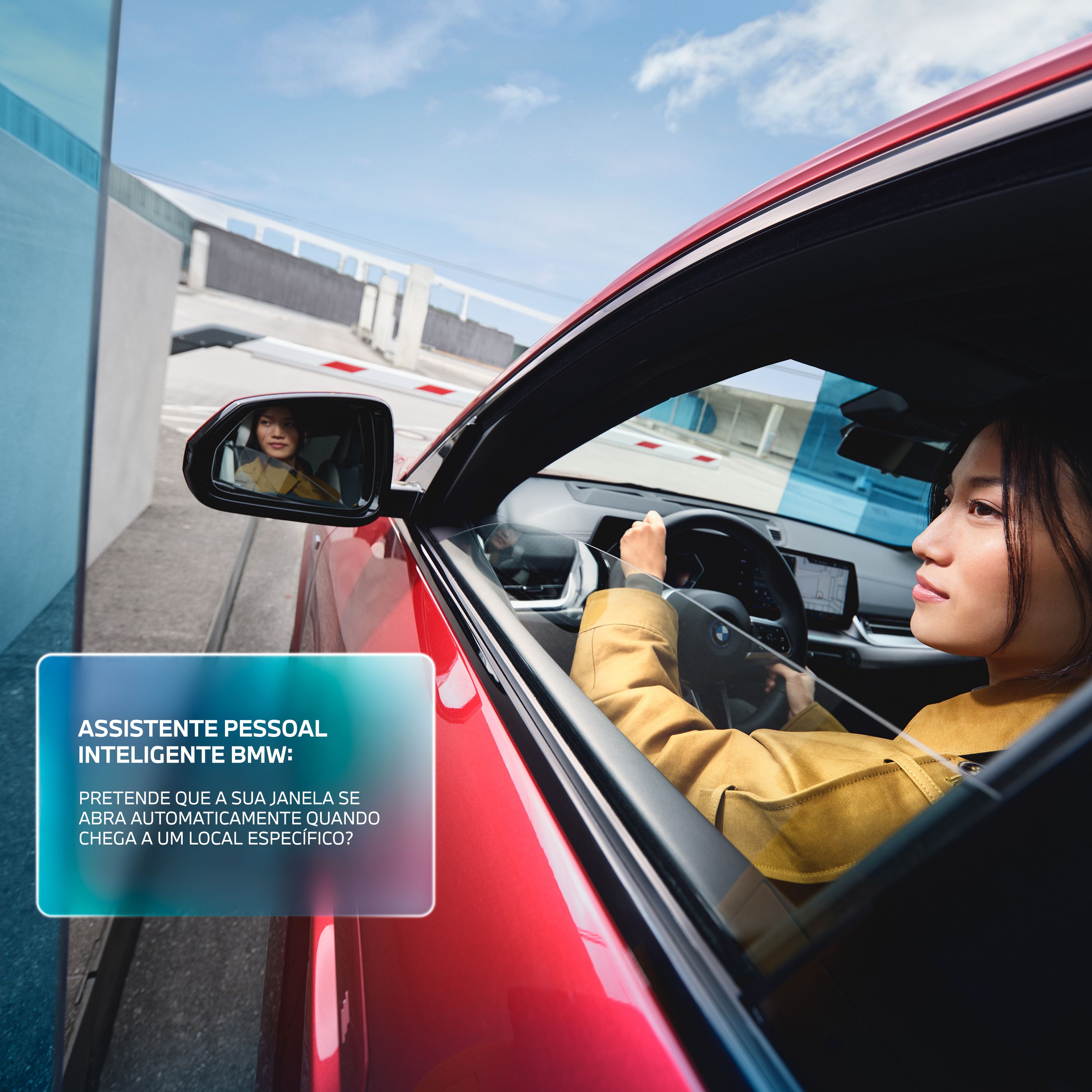Estacionamento proativo do BMW Intelligent Personal Assistant
