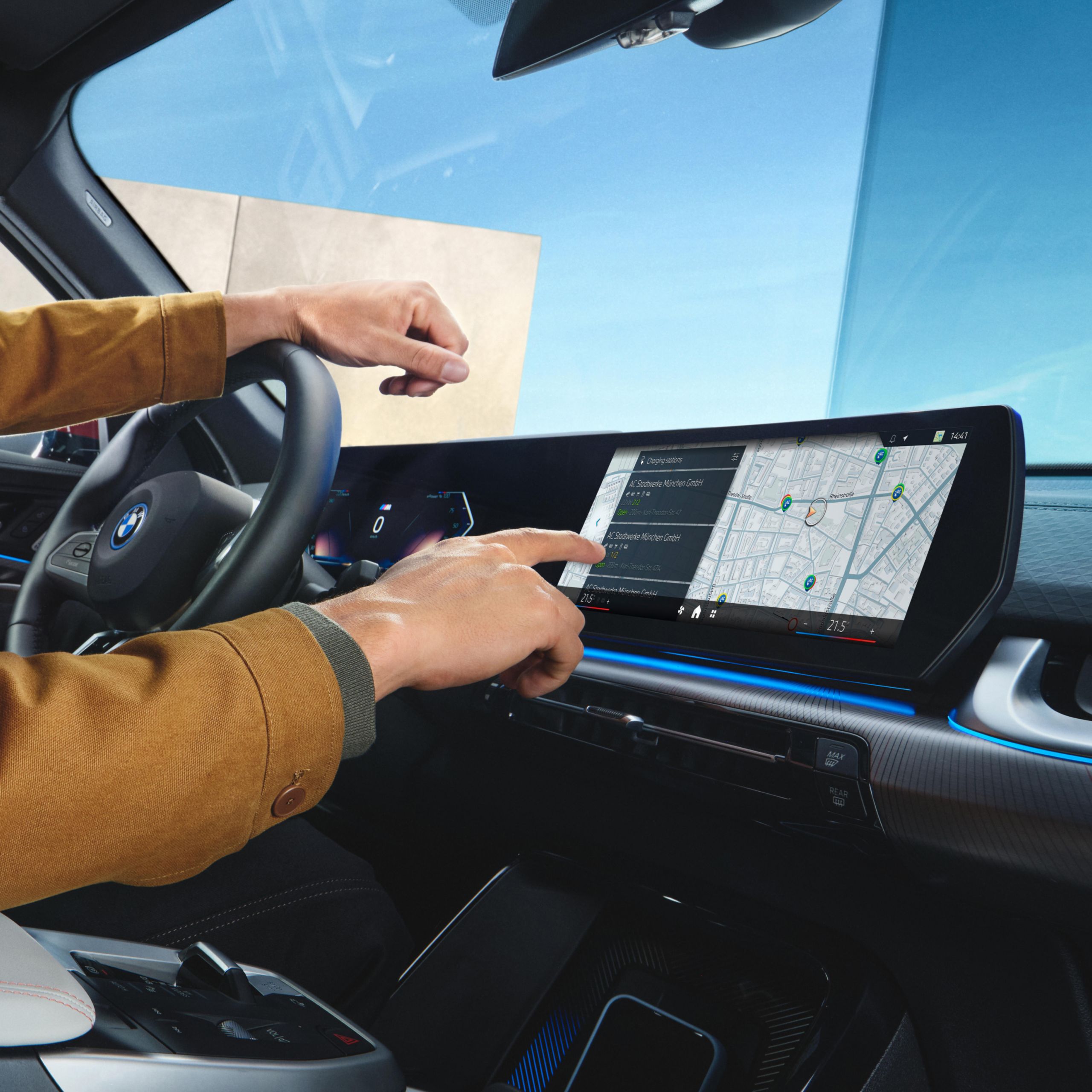 BMW Maps Connected Charging