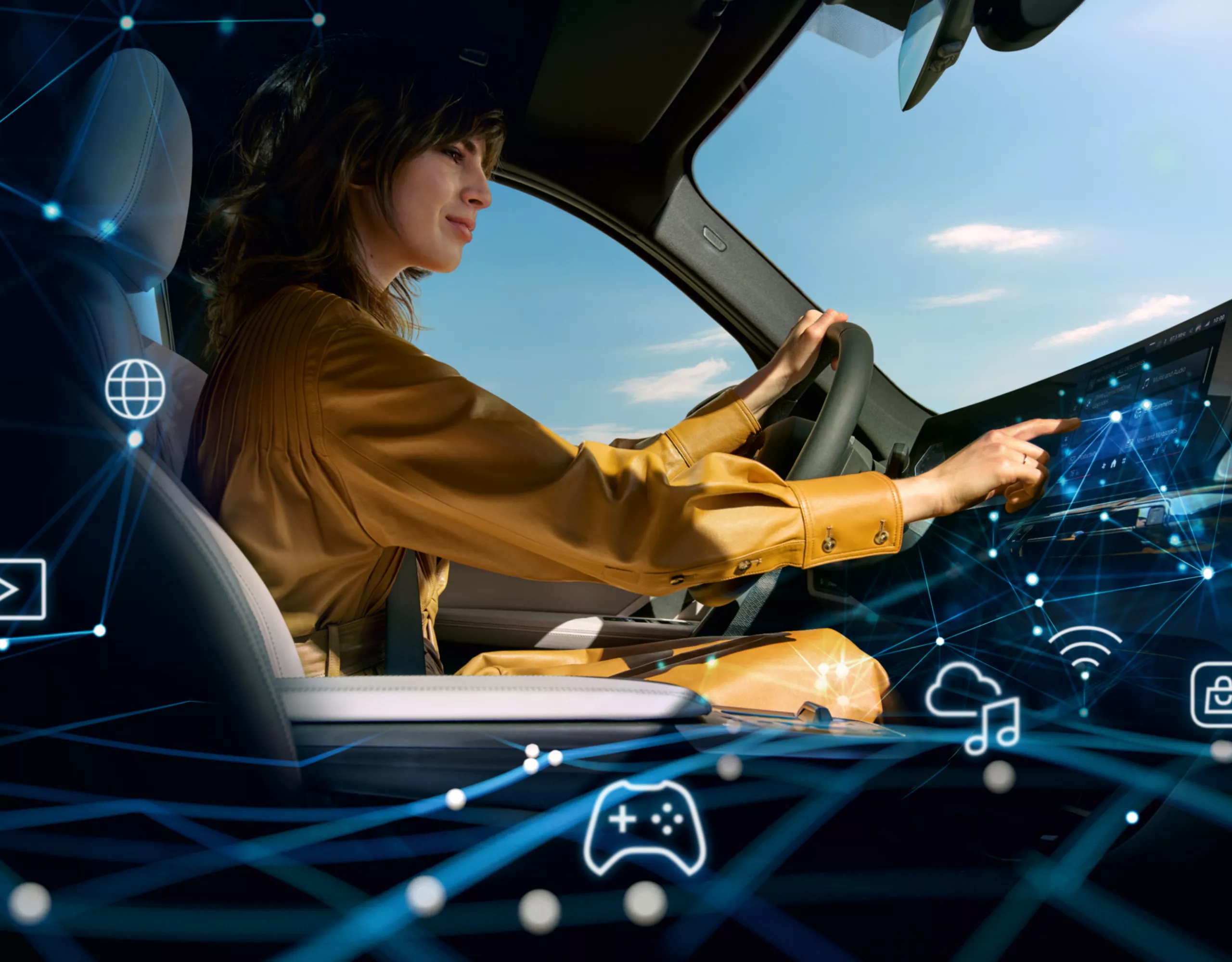 Visão geral do BMW ConnectedDrive.