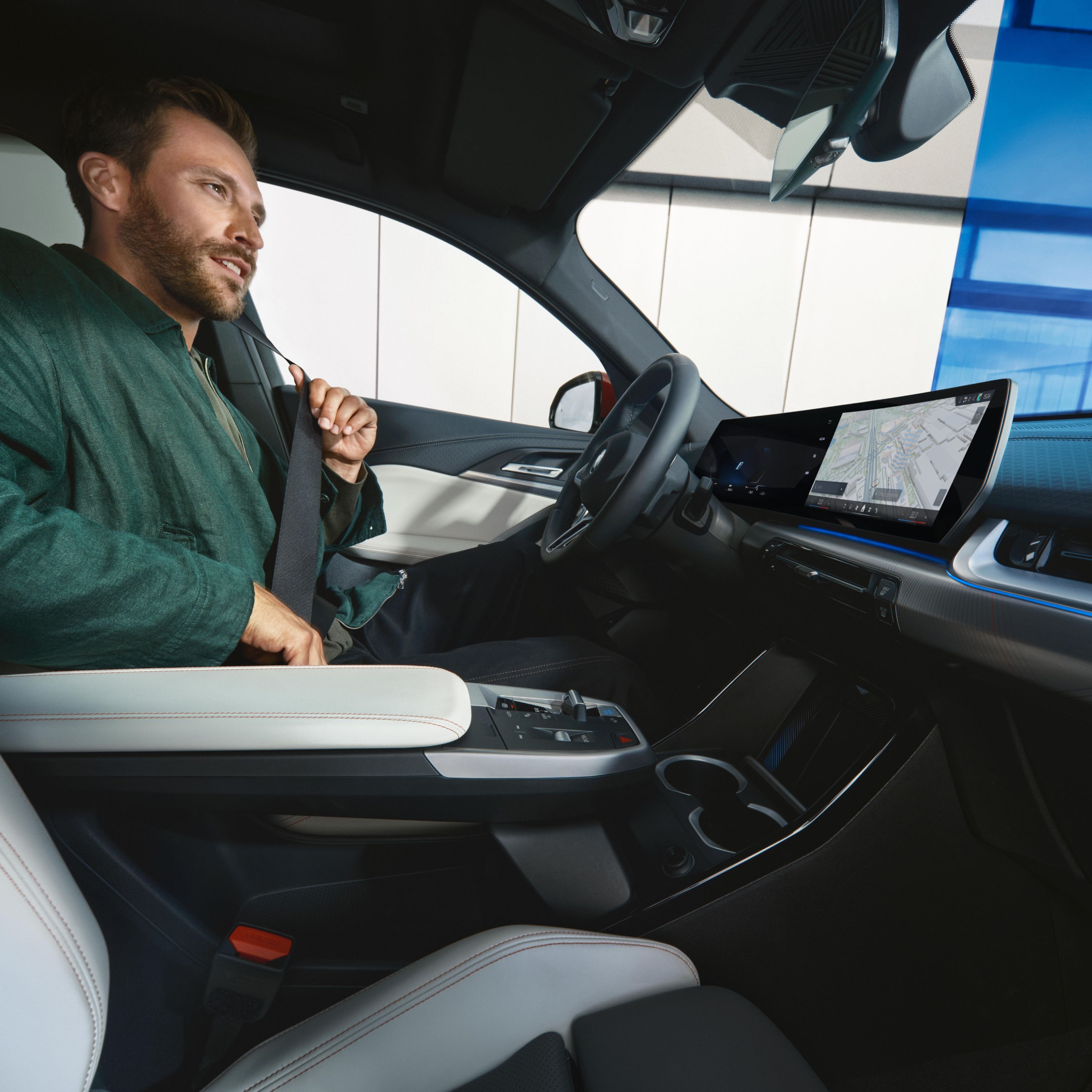 BMW ConnectedDrive továbbfejlesztett navigáció térképekkel