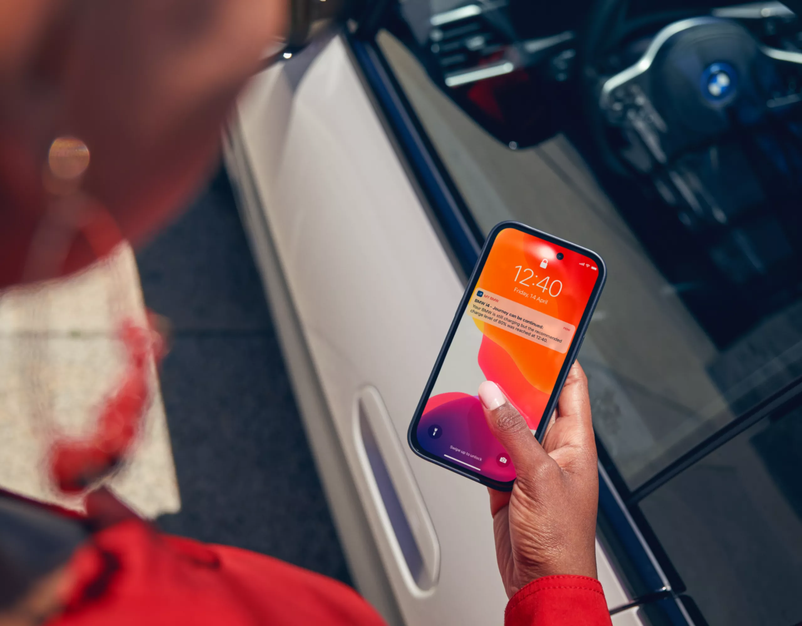 Administração de direitos de usuário da BMW Digital Key.