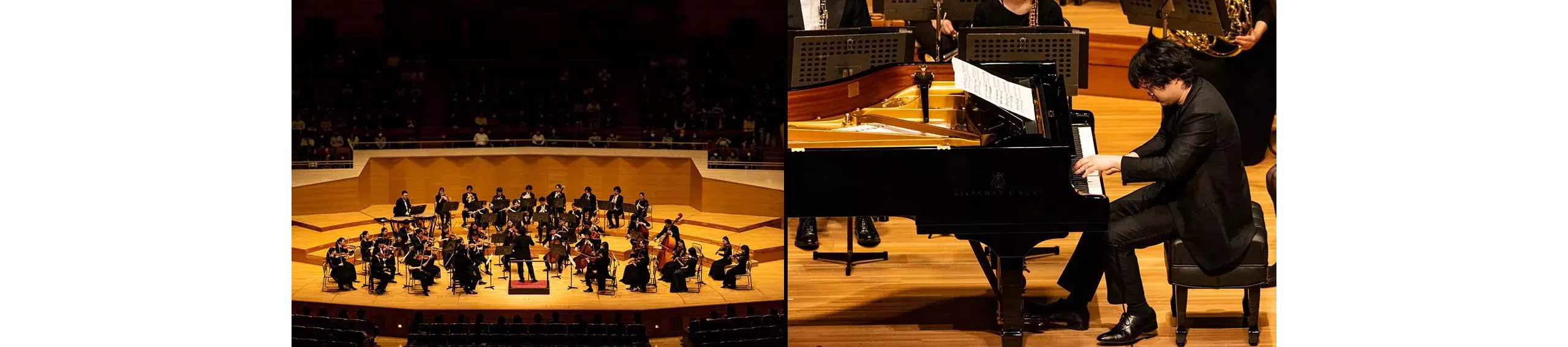 反田氏とJapan National Orchestraの精鋭18名