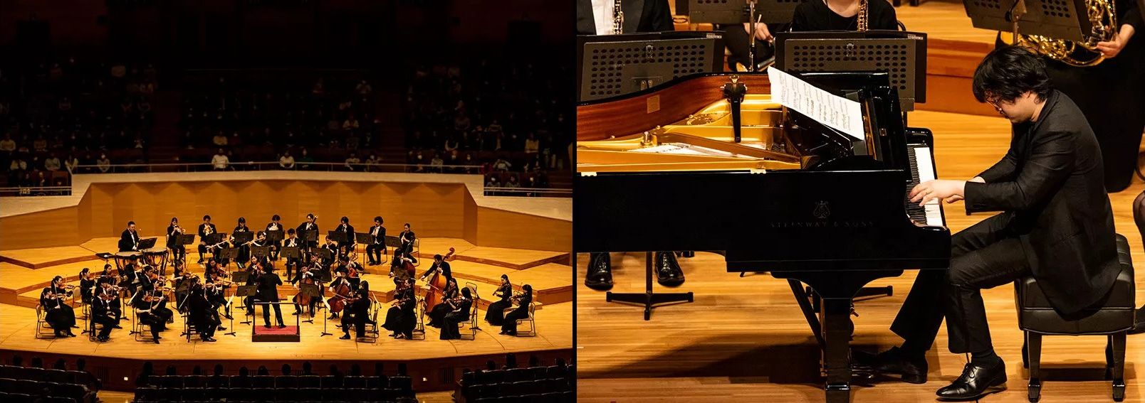 反田氏とJapan National Orchestraの精鋭18名