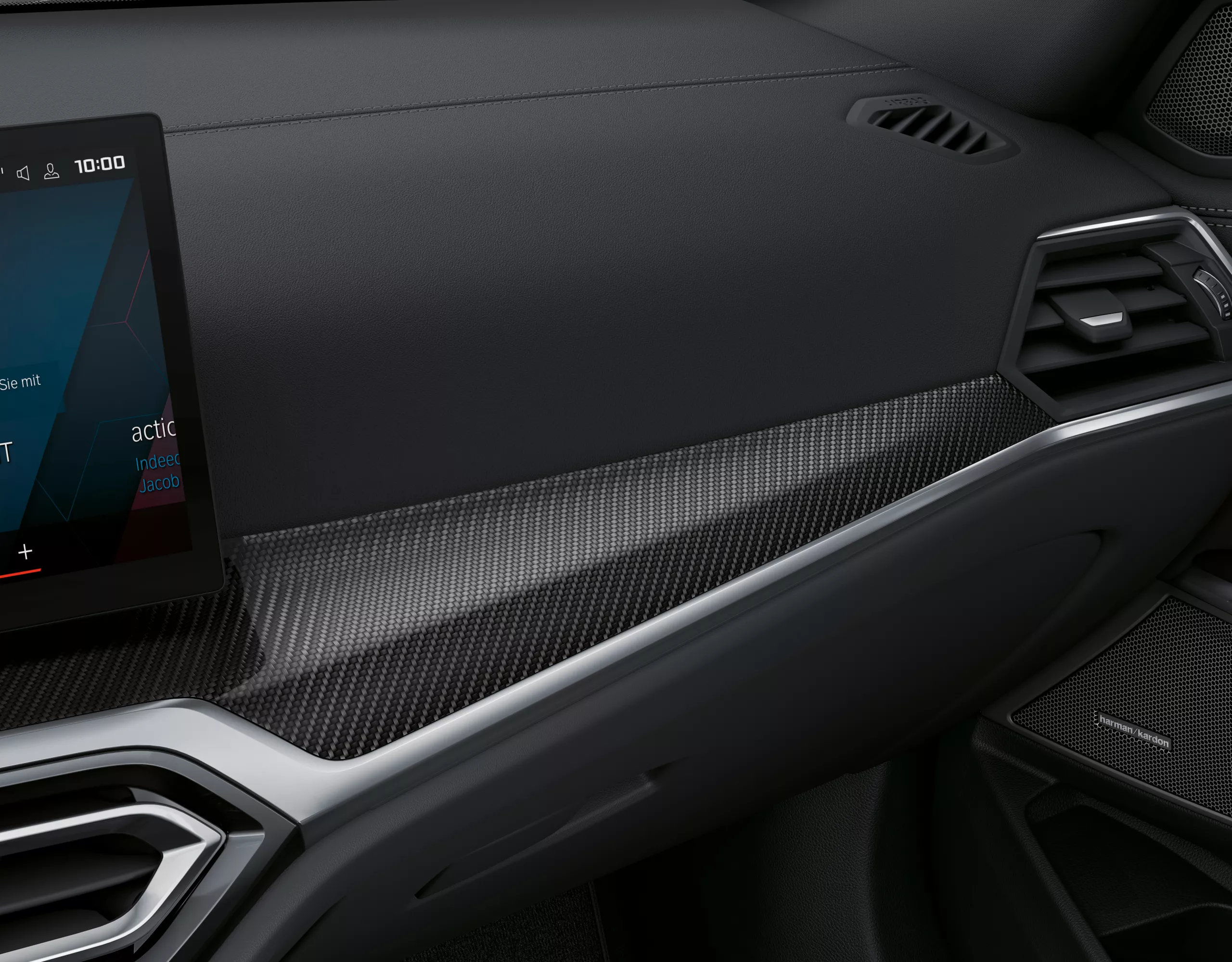 แถบตกแต่งภายใน M คาร์บอนไฟเบอร์ของ BMW M3 CS