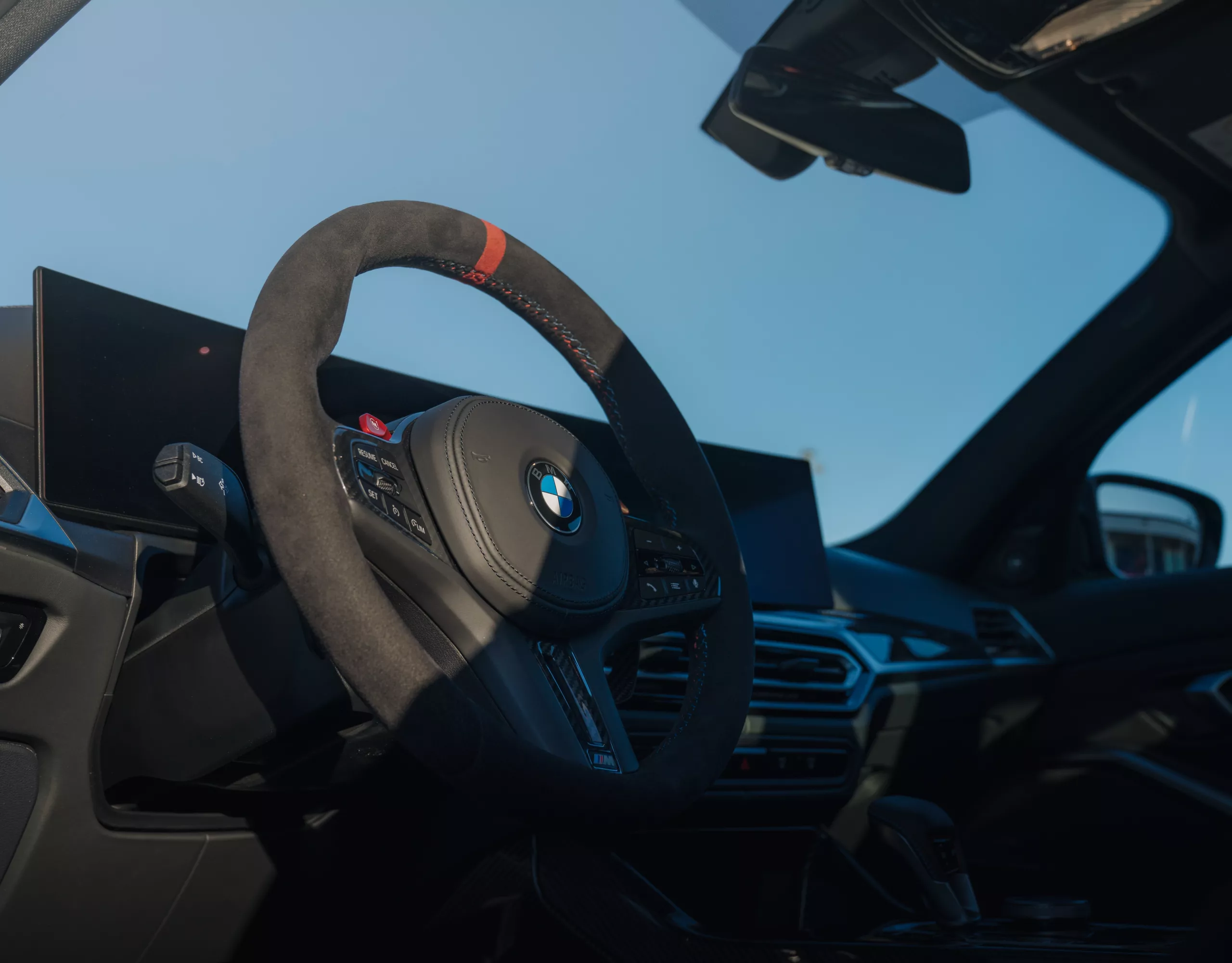 พวงมาลัย M ของ BMW M3 CS