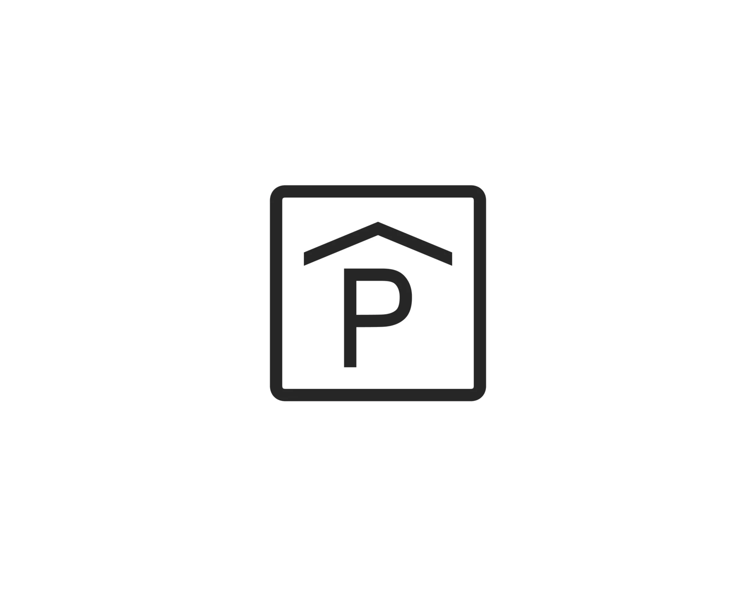 Een pictogram voor een parkeergarage