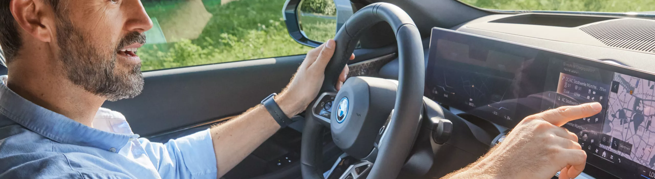 BMW 충전 충전에 최적화된 경로
